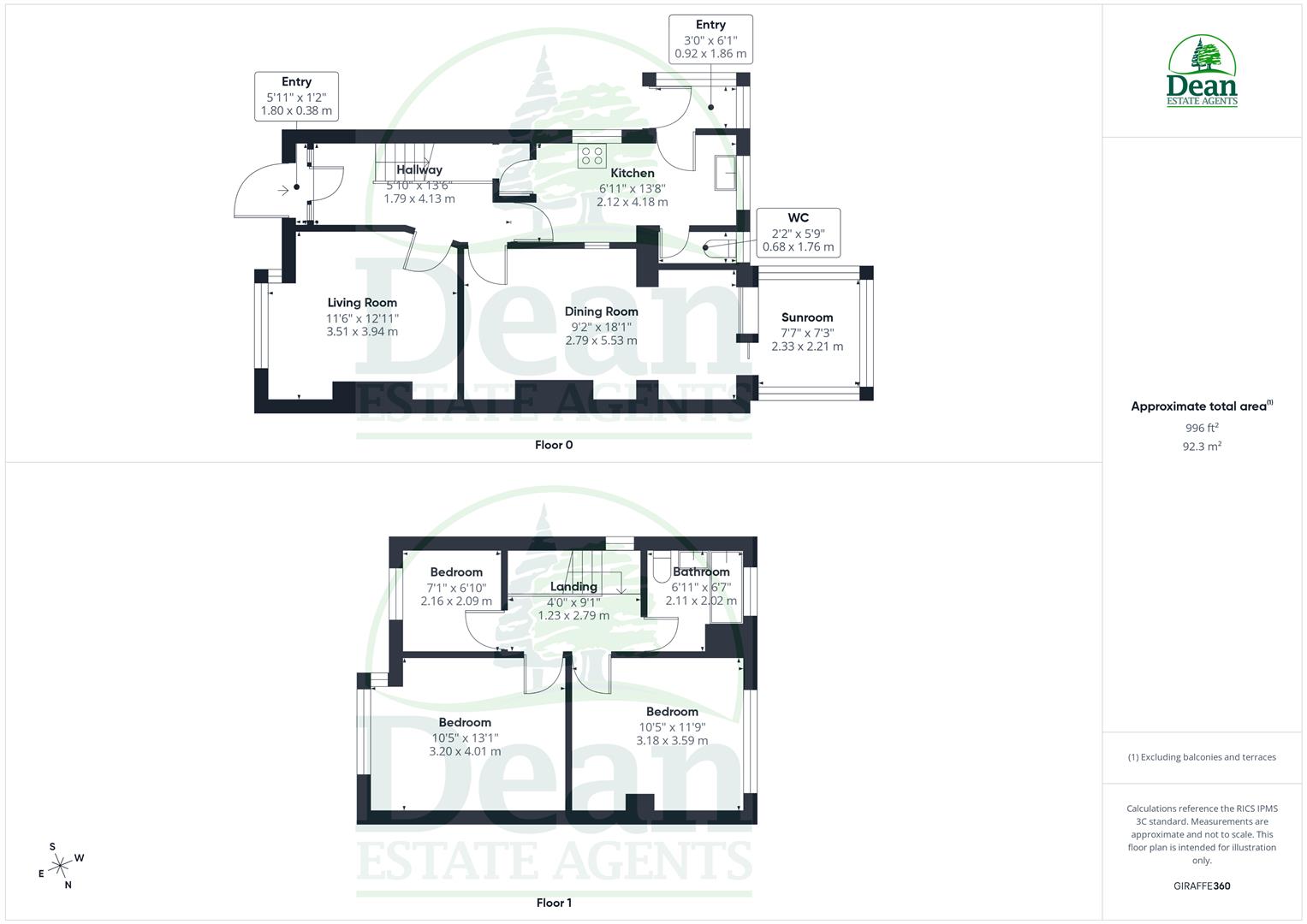 55, Woodside Avenue, Cinderford floorplan