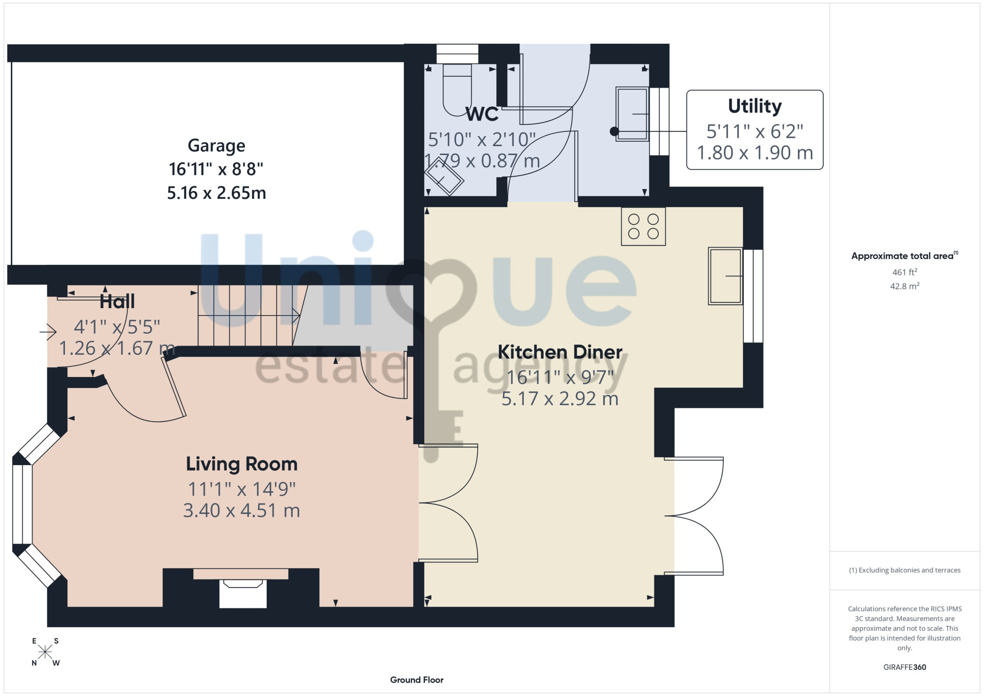 3, Unsworth Way, Lytham St. Annes floorplan
