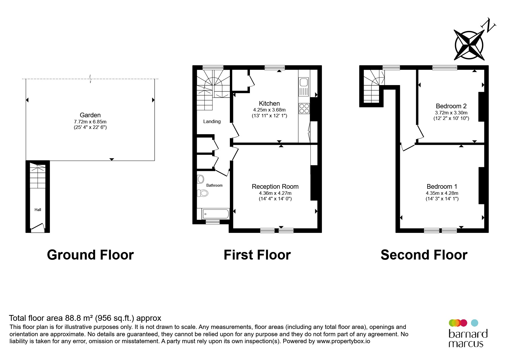34b, Lorn Road, London floorplan