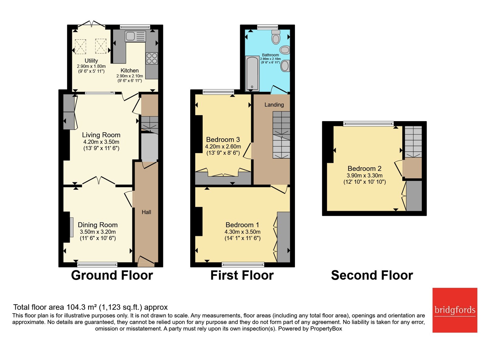 59, Priory Street, Altrincham floorplan
