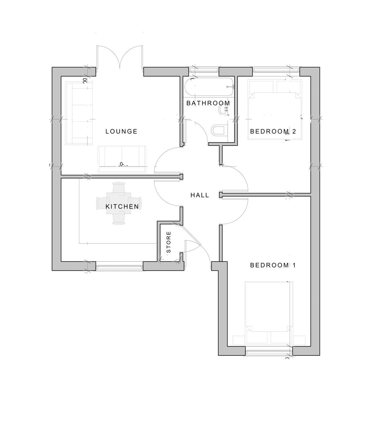 2 Bedrooms Bungalow for sale in Skellingthorpe Road, Lincoln LN6