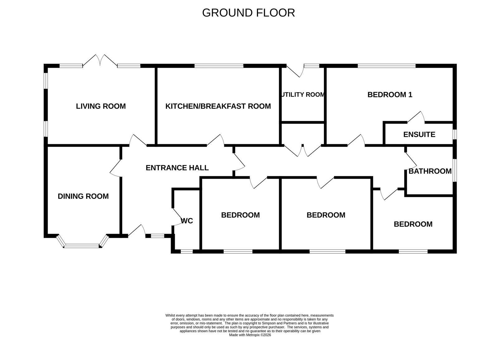 2, Orchard Court, Woodford floorplan