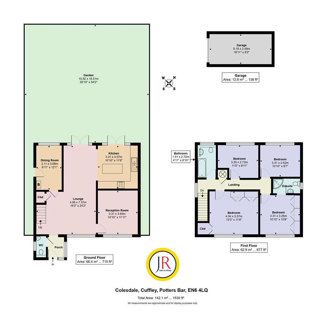 35, Colesdale, Potters Bar floorplan