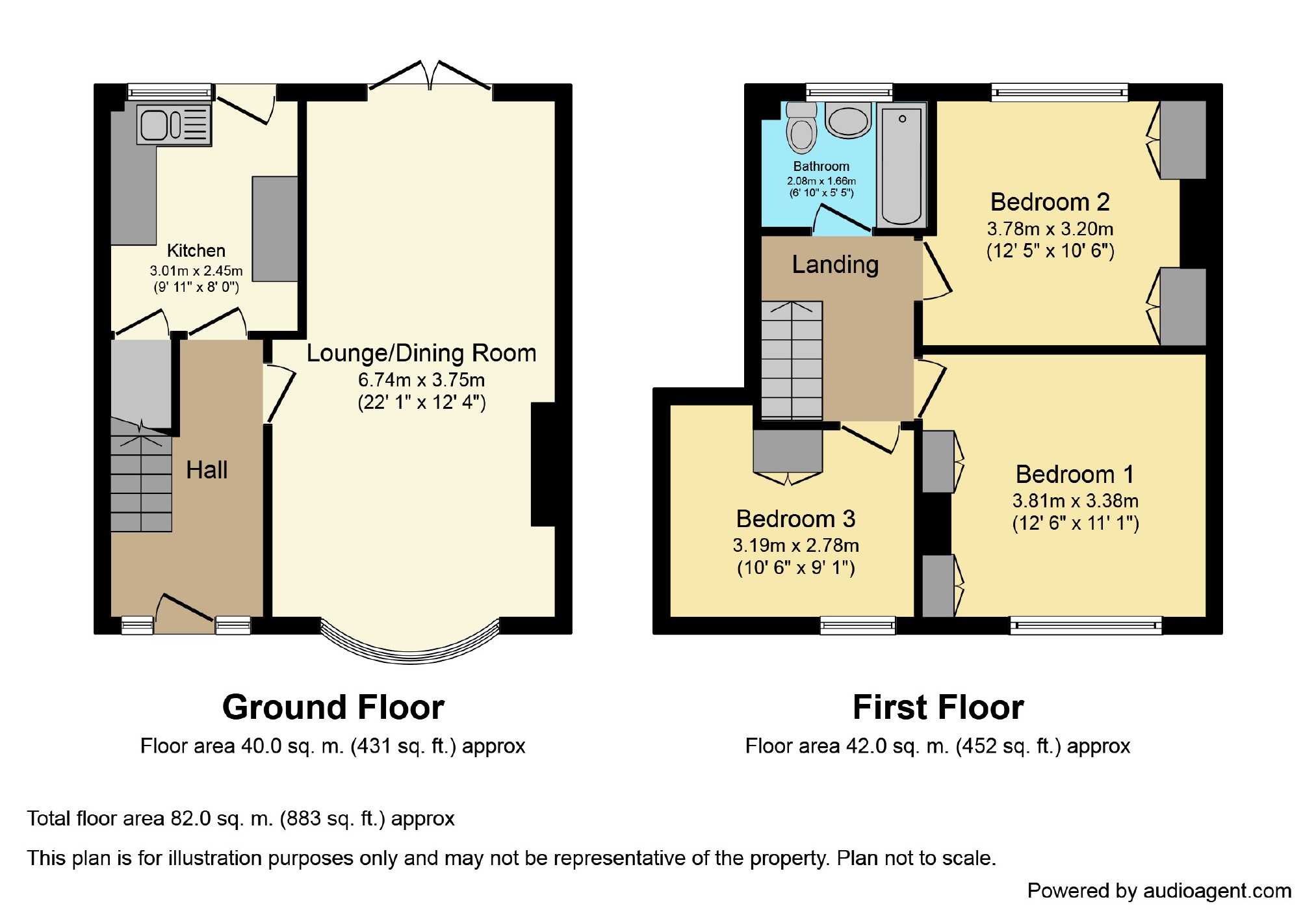 3 bed terraced house for sale in Setterwood Garth, Willerby, East