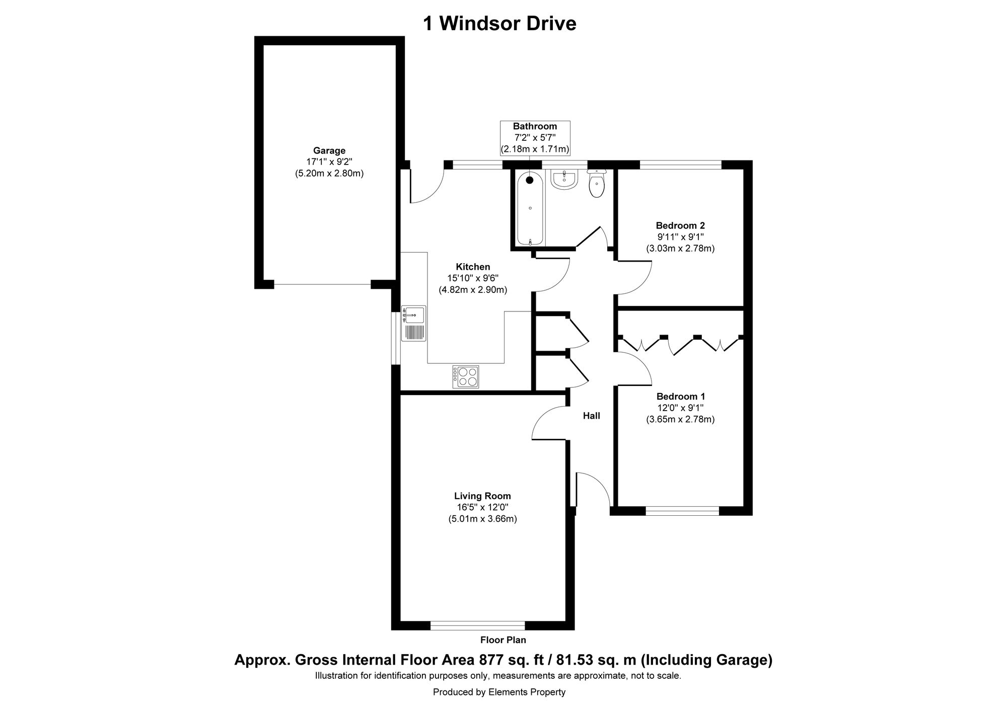 1 Windsor Drive, Airdrie floorplan