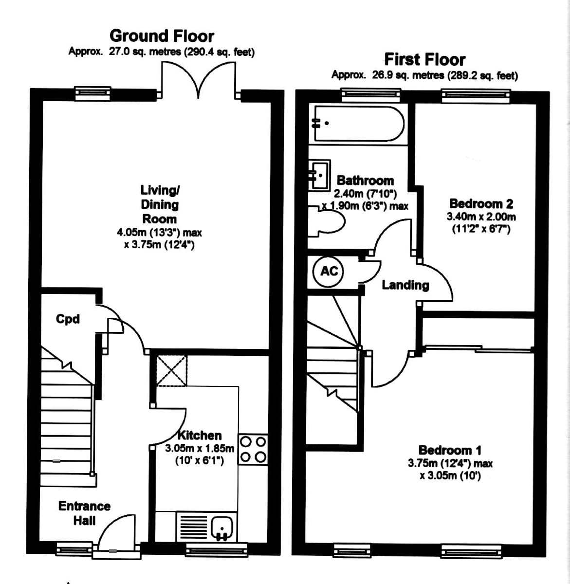 34, Harebell Close, Cambridge floorplan