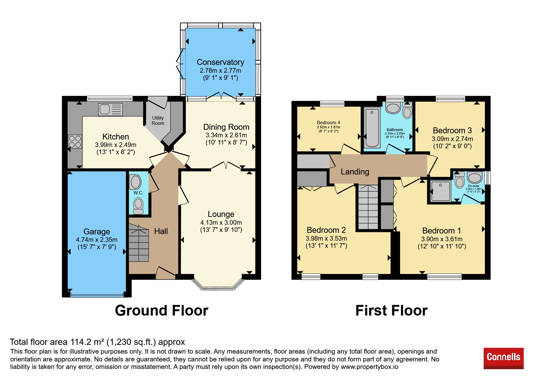 123, Wake Way, Northampton floorplan
