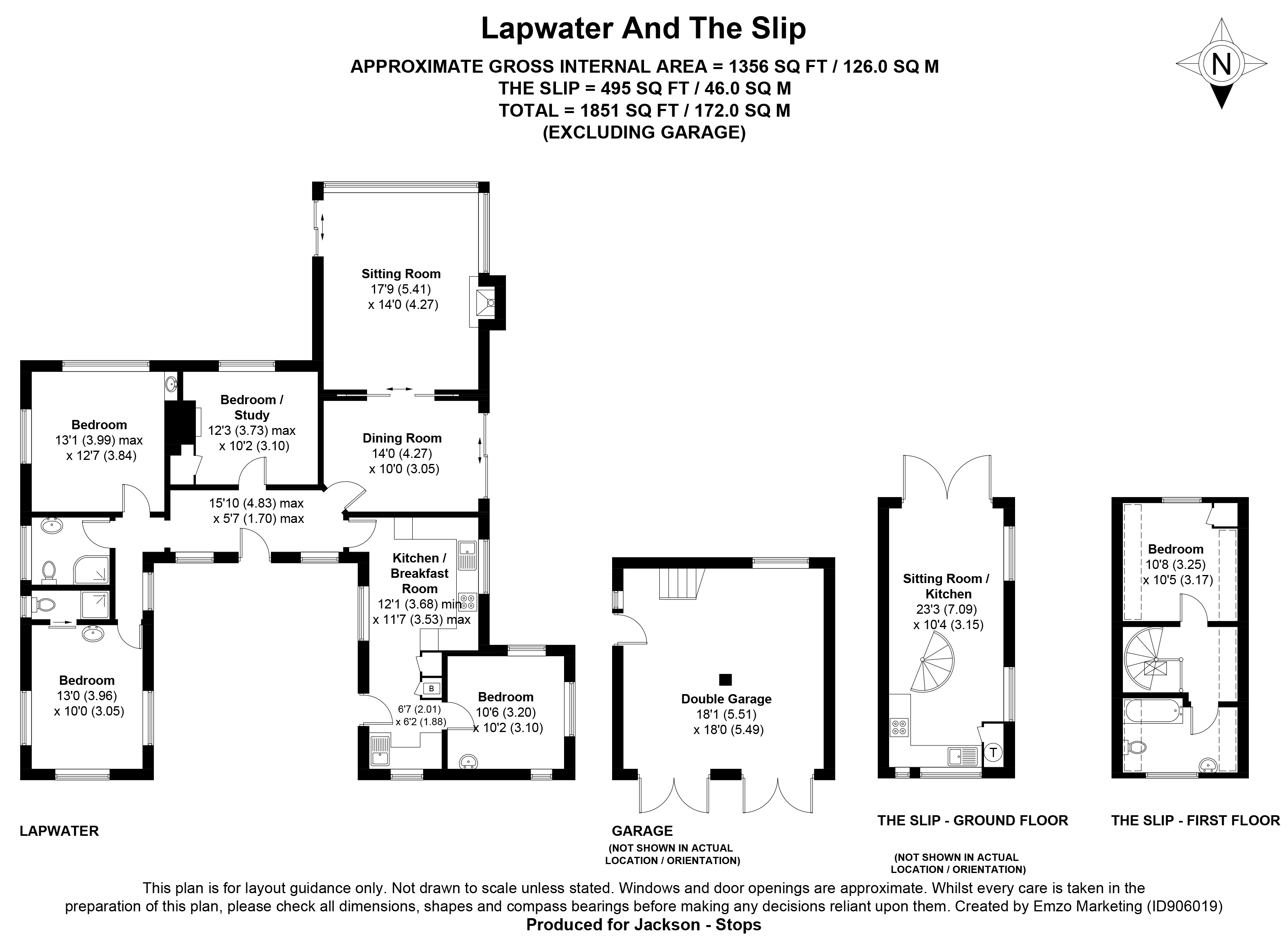 Lapwater & The Slip,, Smugglers Lane, Chichester floorplan