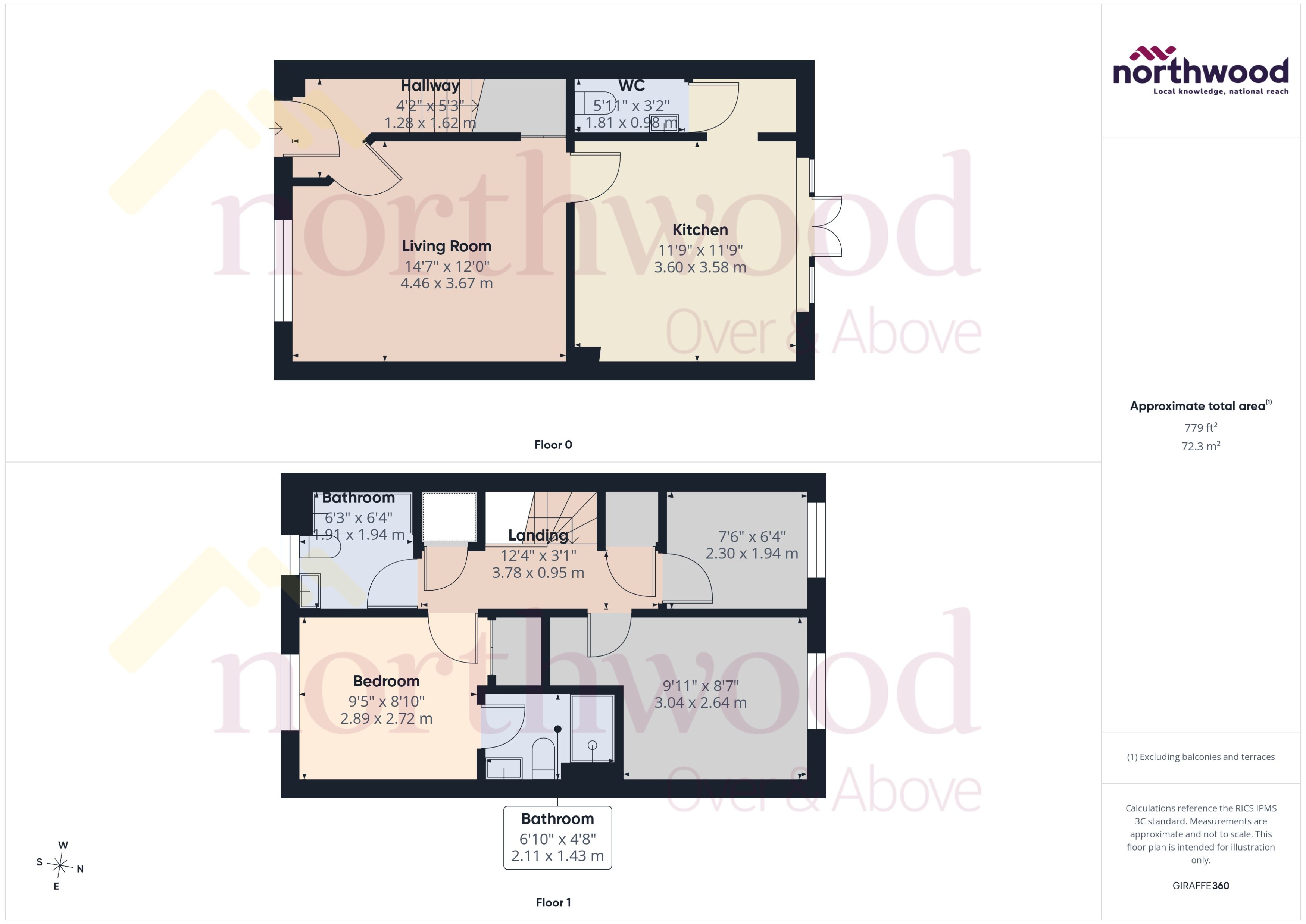 20, Sandiacre Avenue, Tunstall floorplan