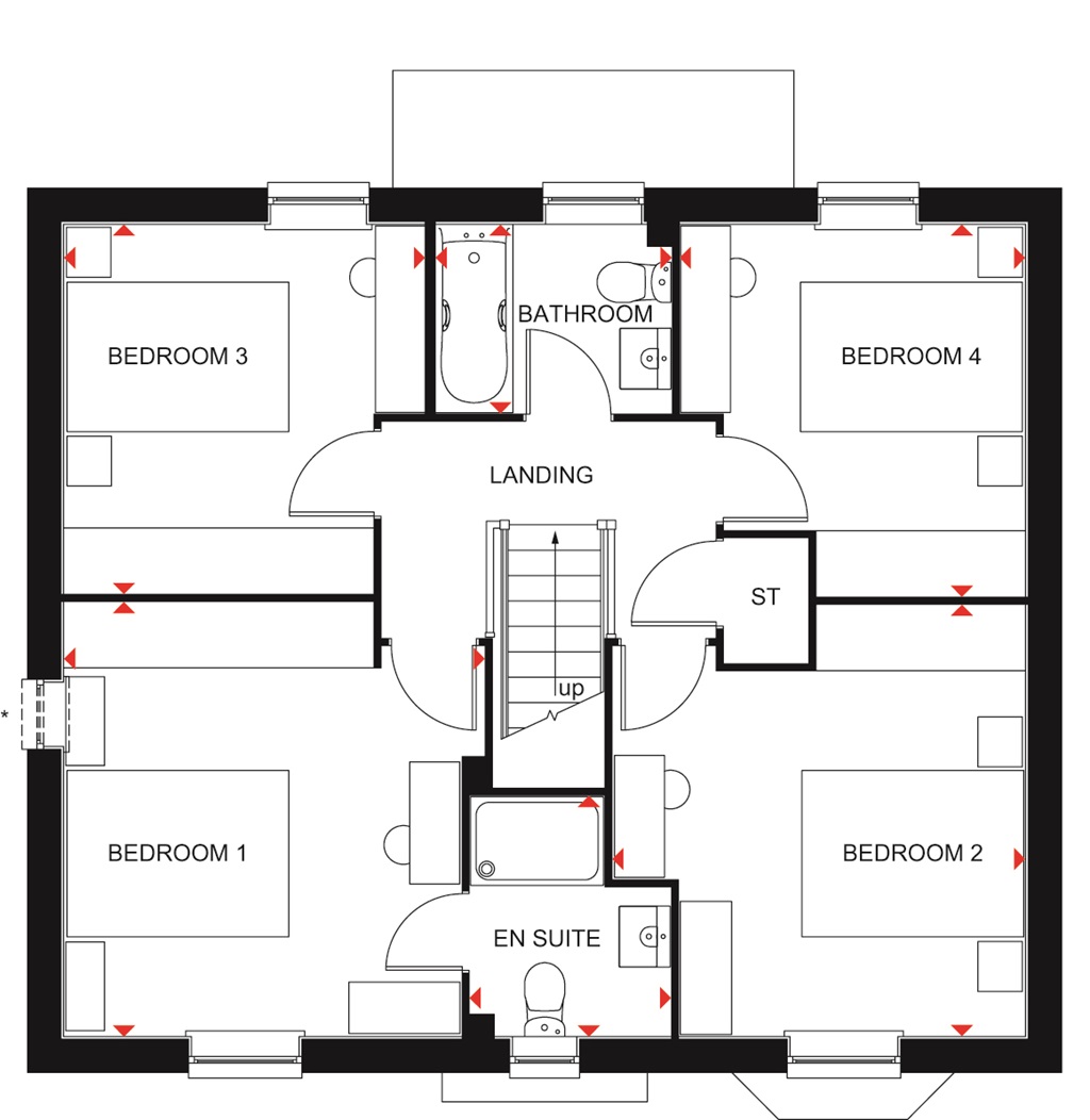 "Bradgate" at Ellerbeck Avenue, Nunthorpe, Middlesbrough TS7, 4 bedroom