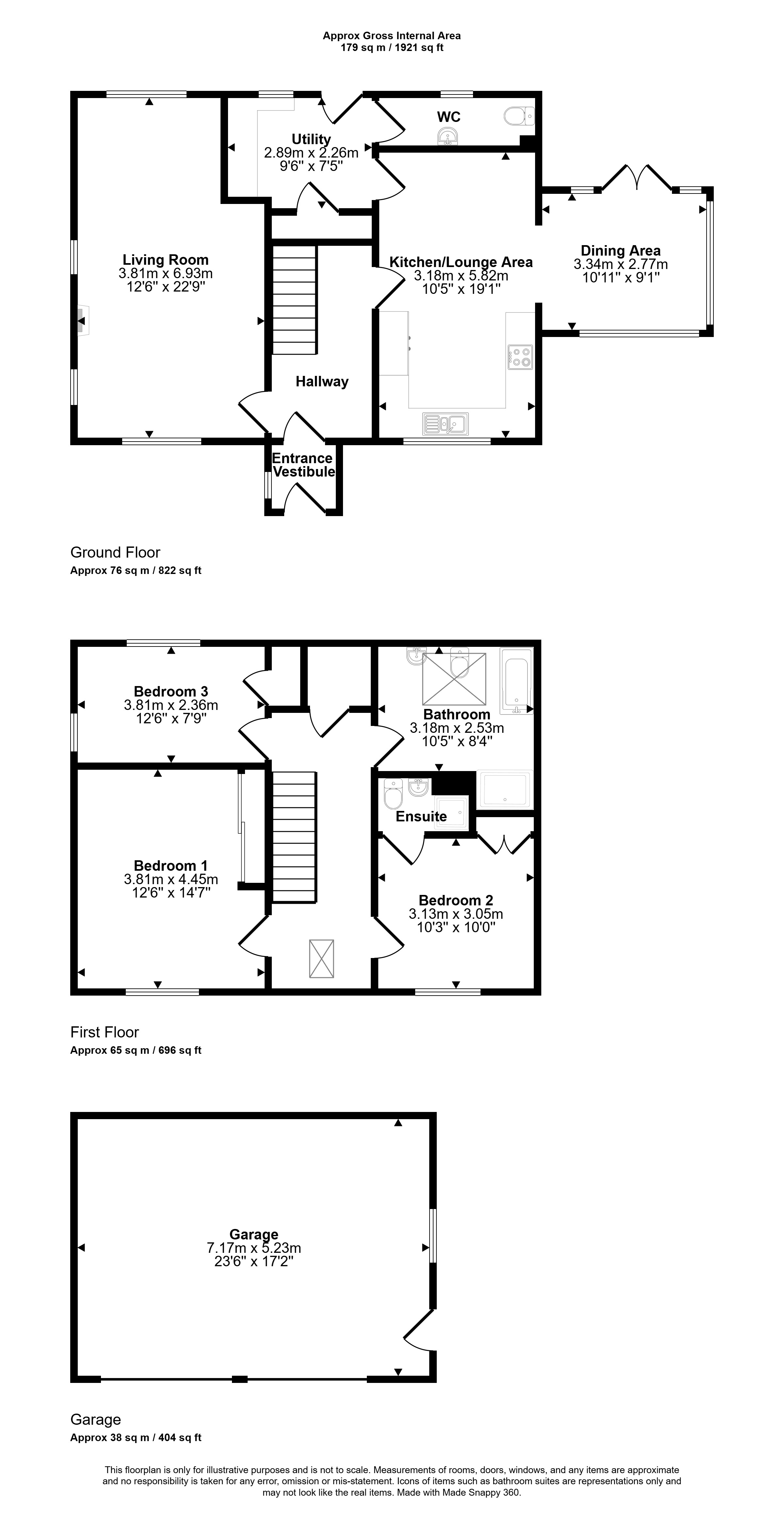 Strome,, Berstane Loan, St Ola floorplan