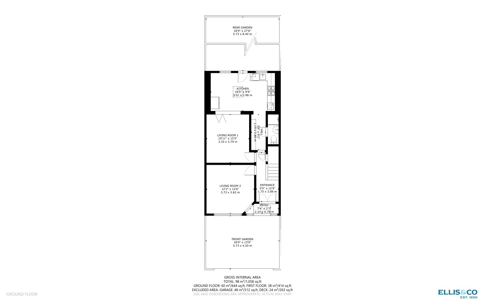 38, Belmont Avenue, Wembley floorplan