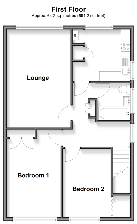 Glebe Way, Whitstable floorplan