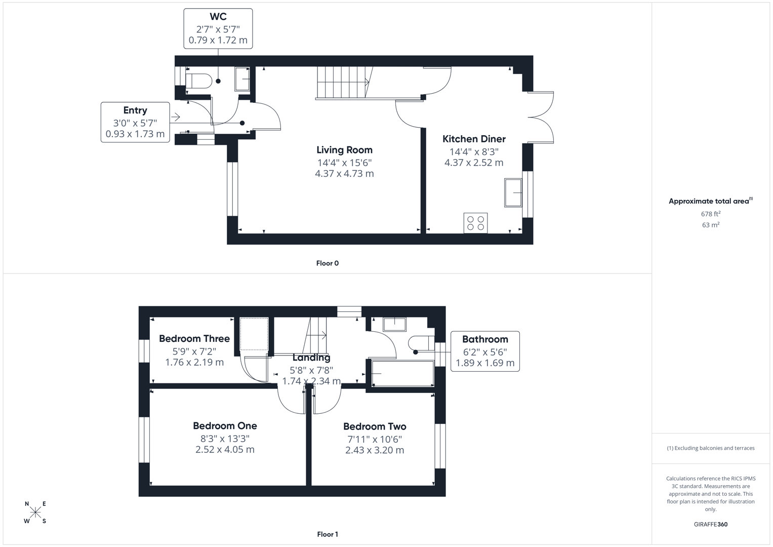 59, Orchid Crest, Pontefract floorplan