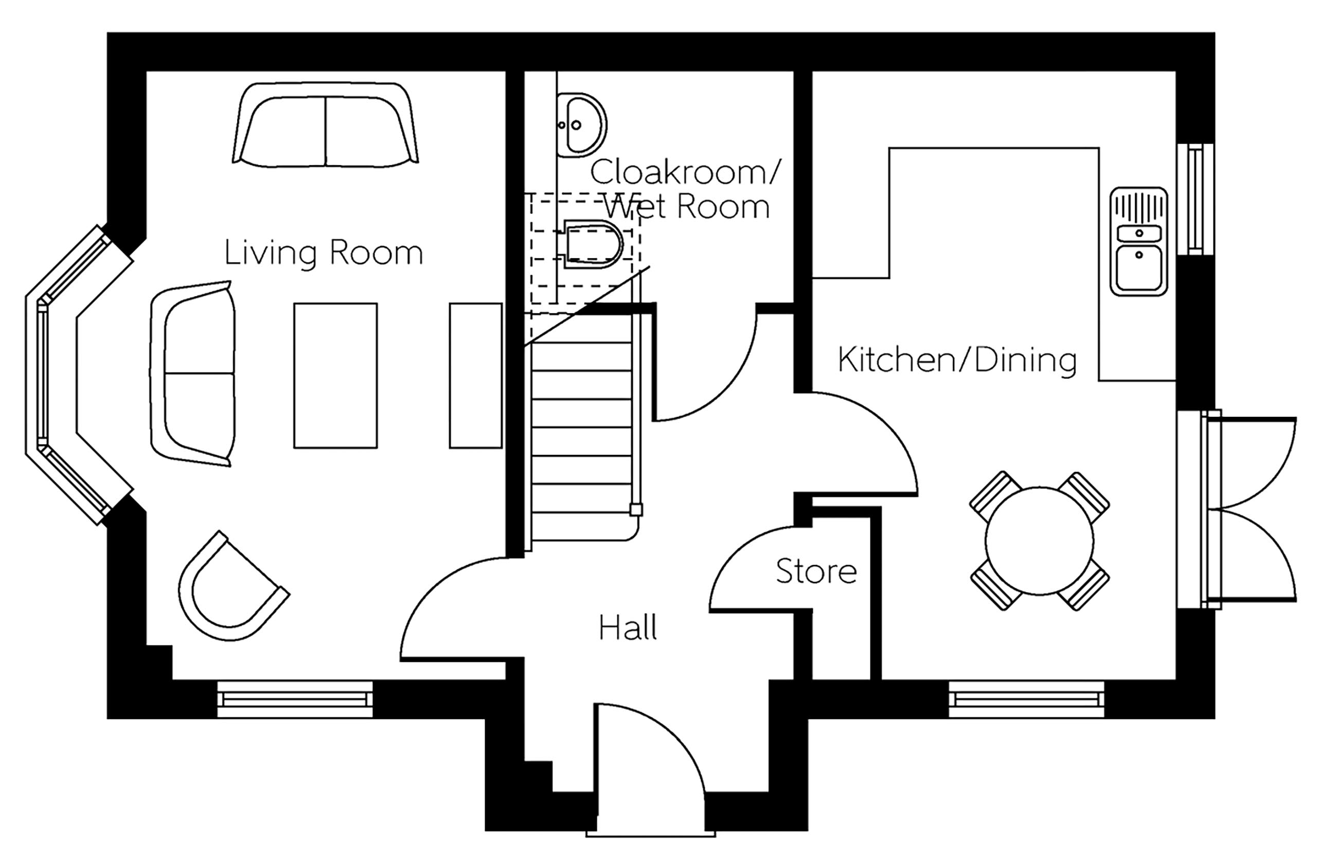 111, Golborne Road, Winwick floorplan