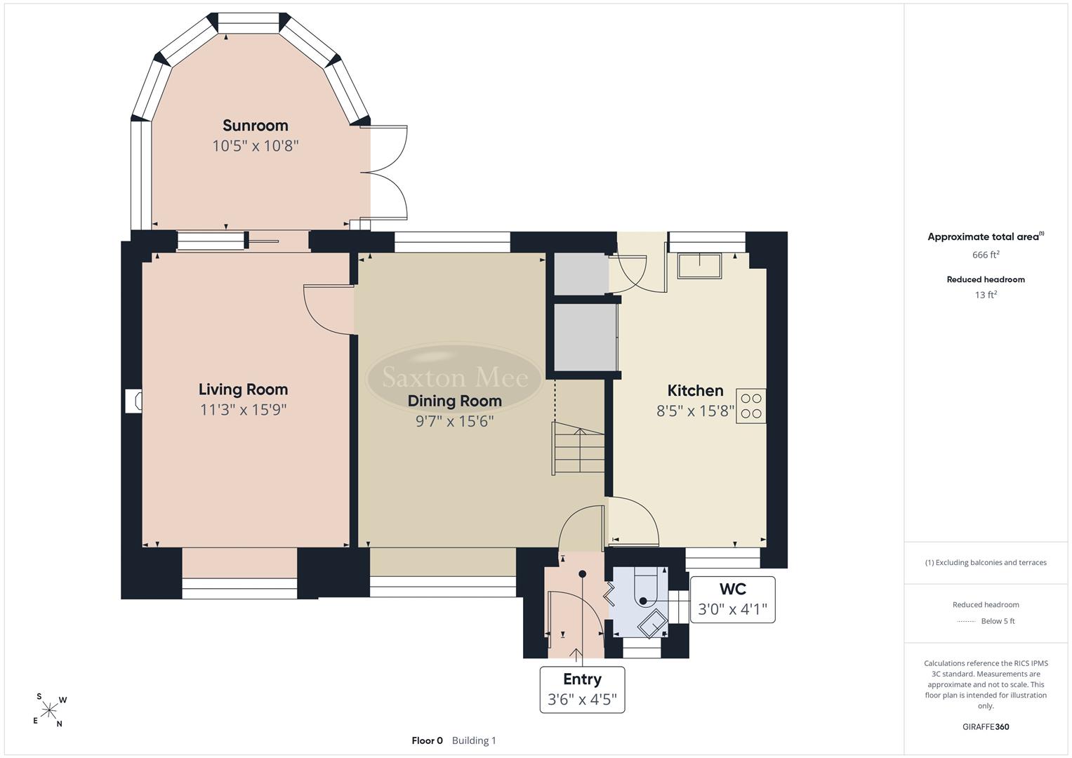 61, Gosforth Drive, Dronfield floorplan