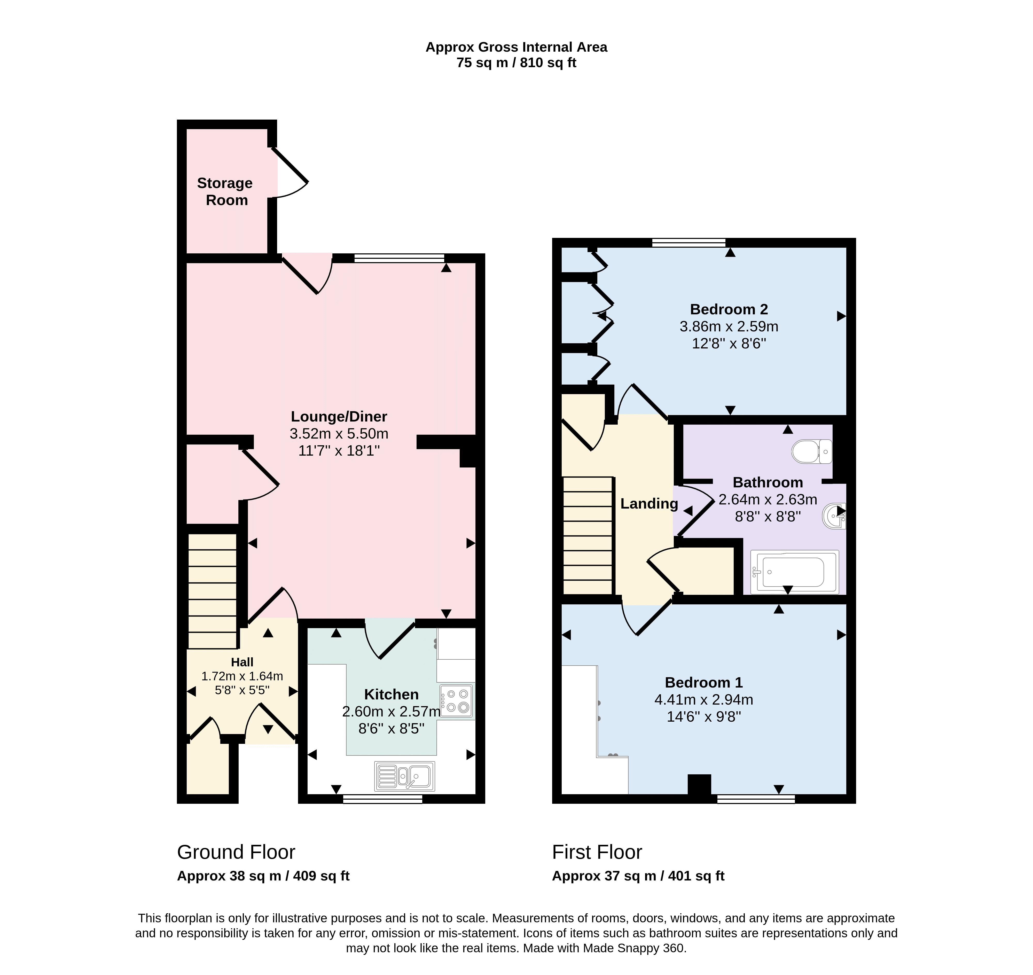 46, Barn Glebe, Trowbridge floorplan