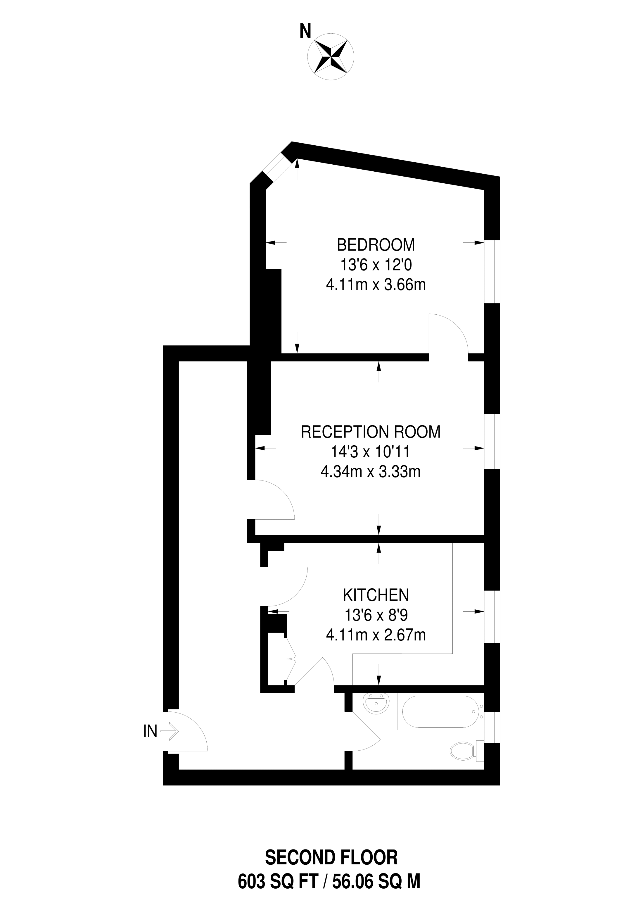 1 Bedrooms Flat to rent in Waldemar Avenue, Fulham SW6