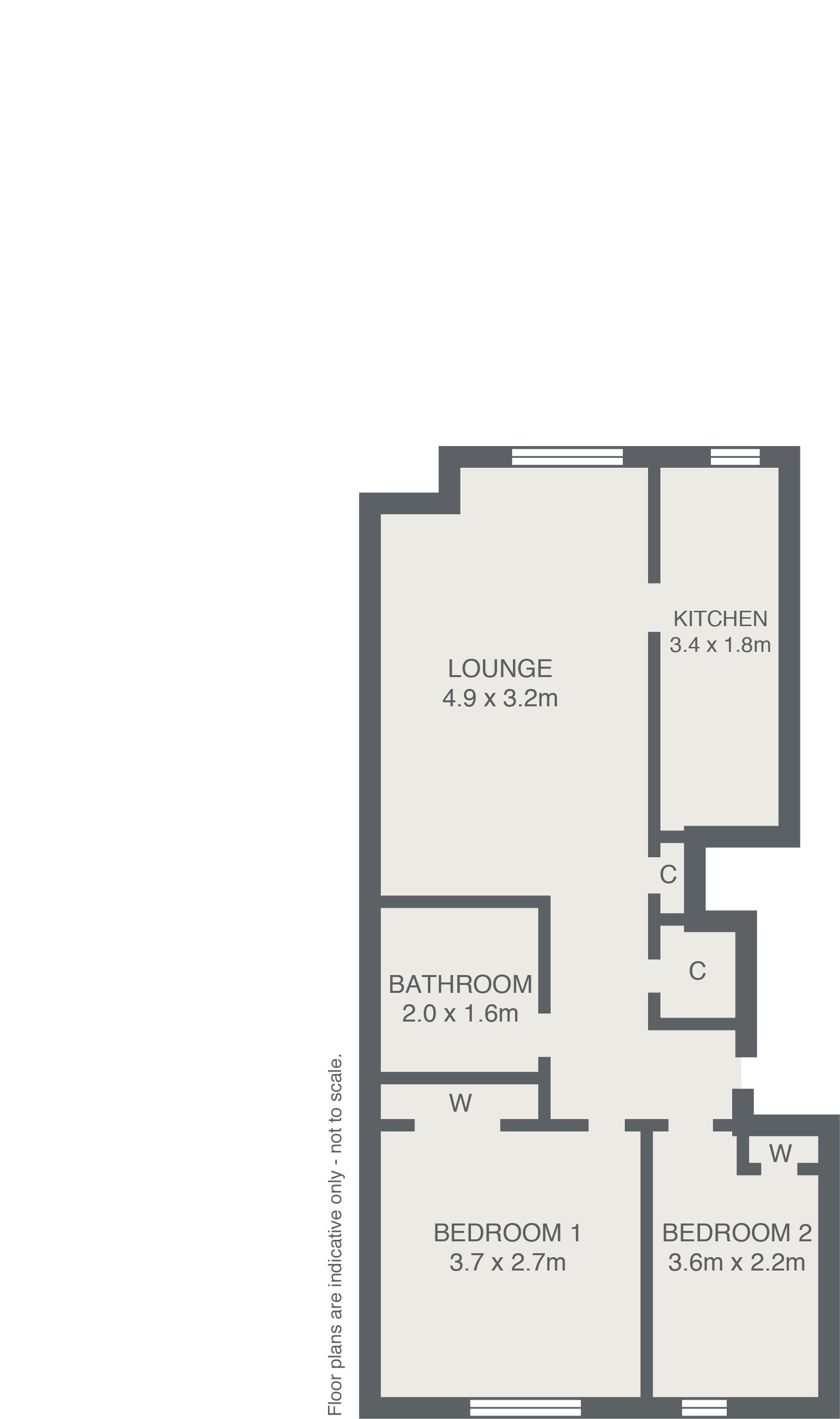 2 bed flat for sale in 47/3 Upper Craigs, Stirling FK8 Zoopla