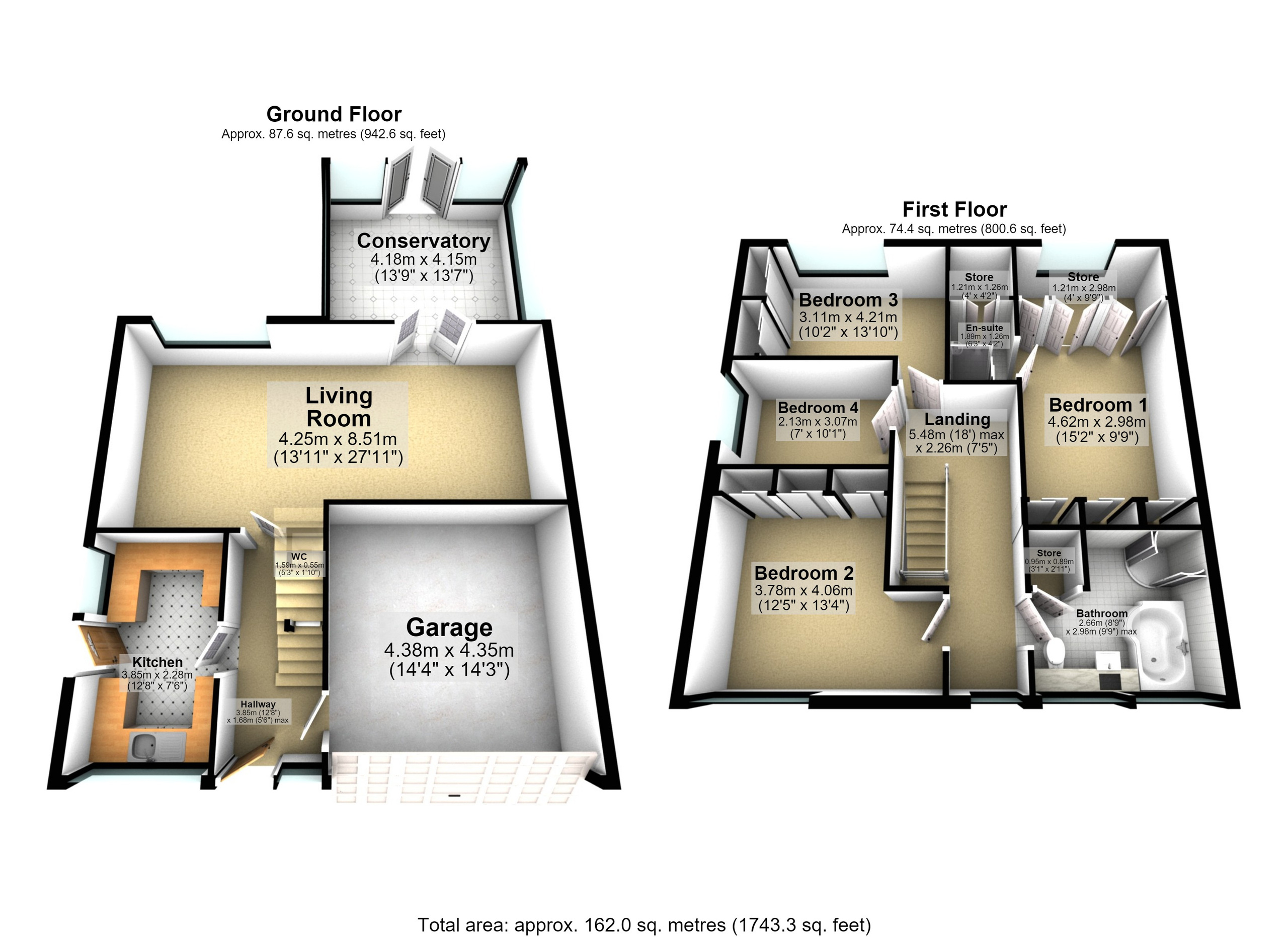 26, Linden Drive, Leicester, Leicester City, LE5 6AH, Leicester floorplan