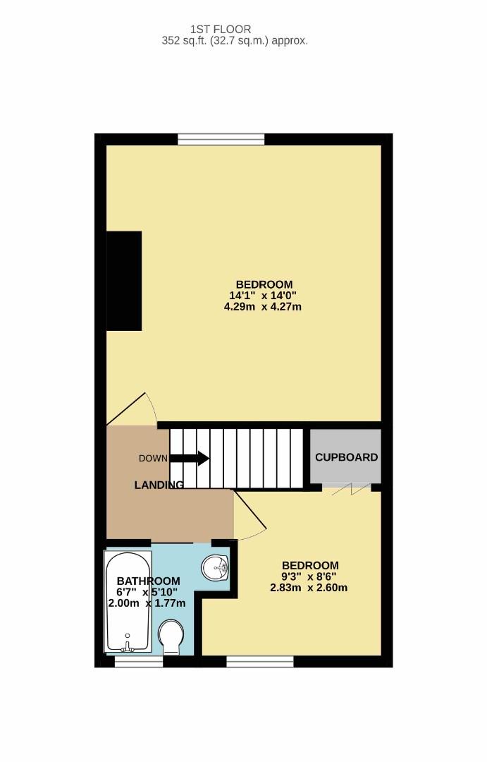 3, Chester Street, Bury floorplan
