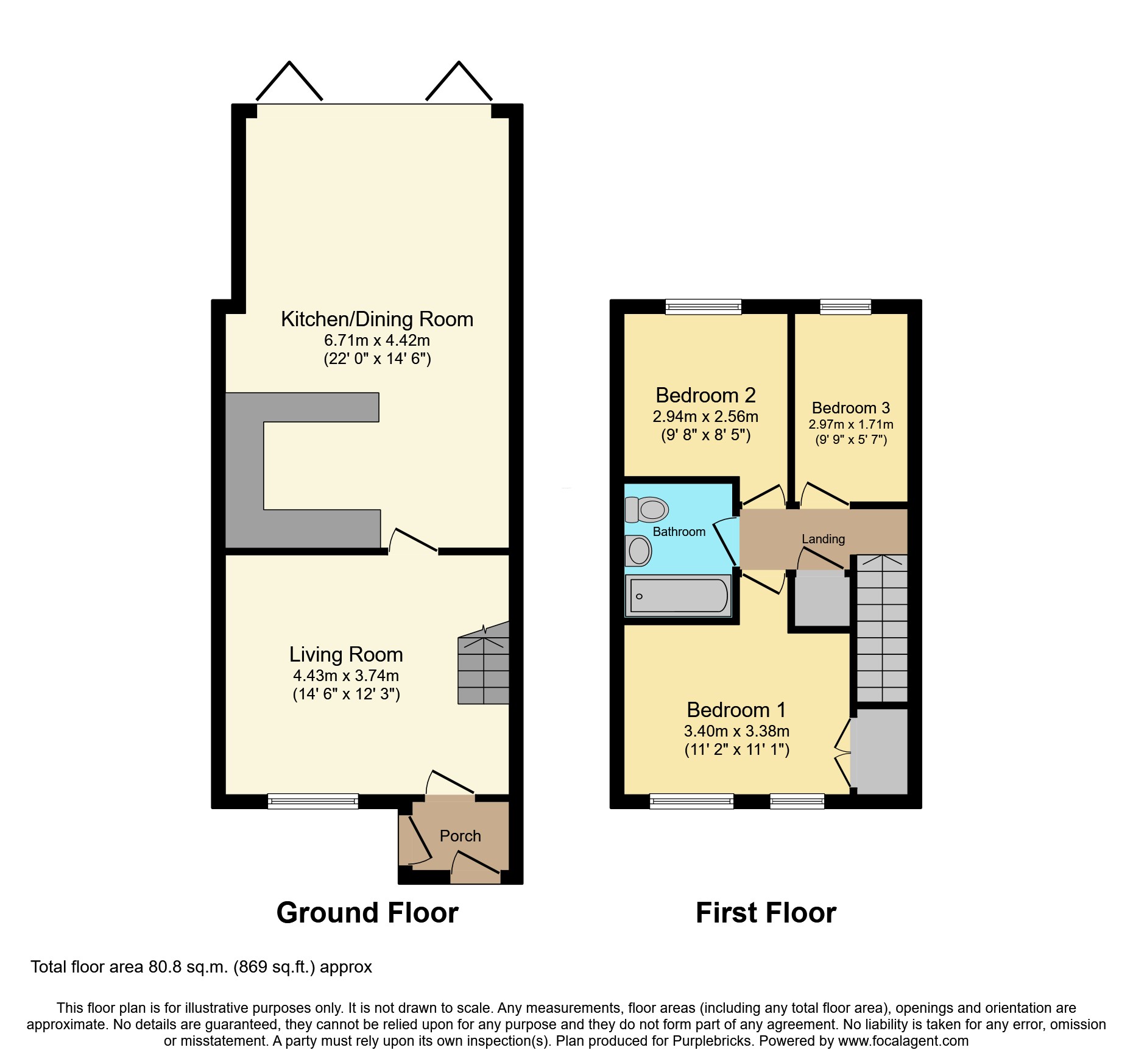 34, Wheat Close, St. Albans floorplan