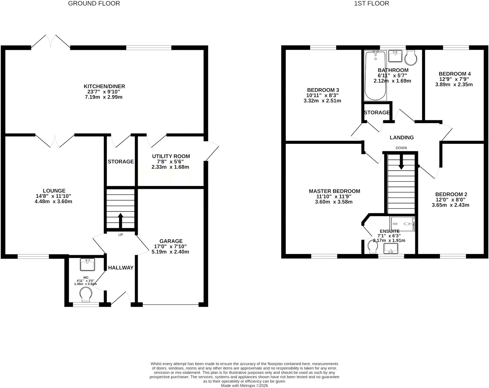 6, Westland Avenue, Bolton floorplan