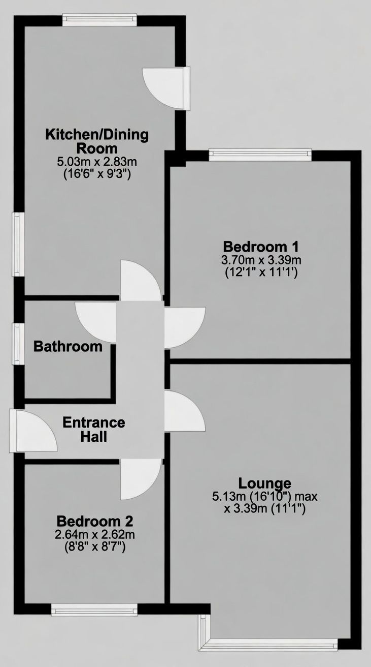40, Robert Avenue, Barnsley floorplan