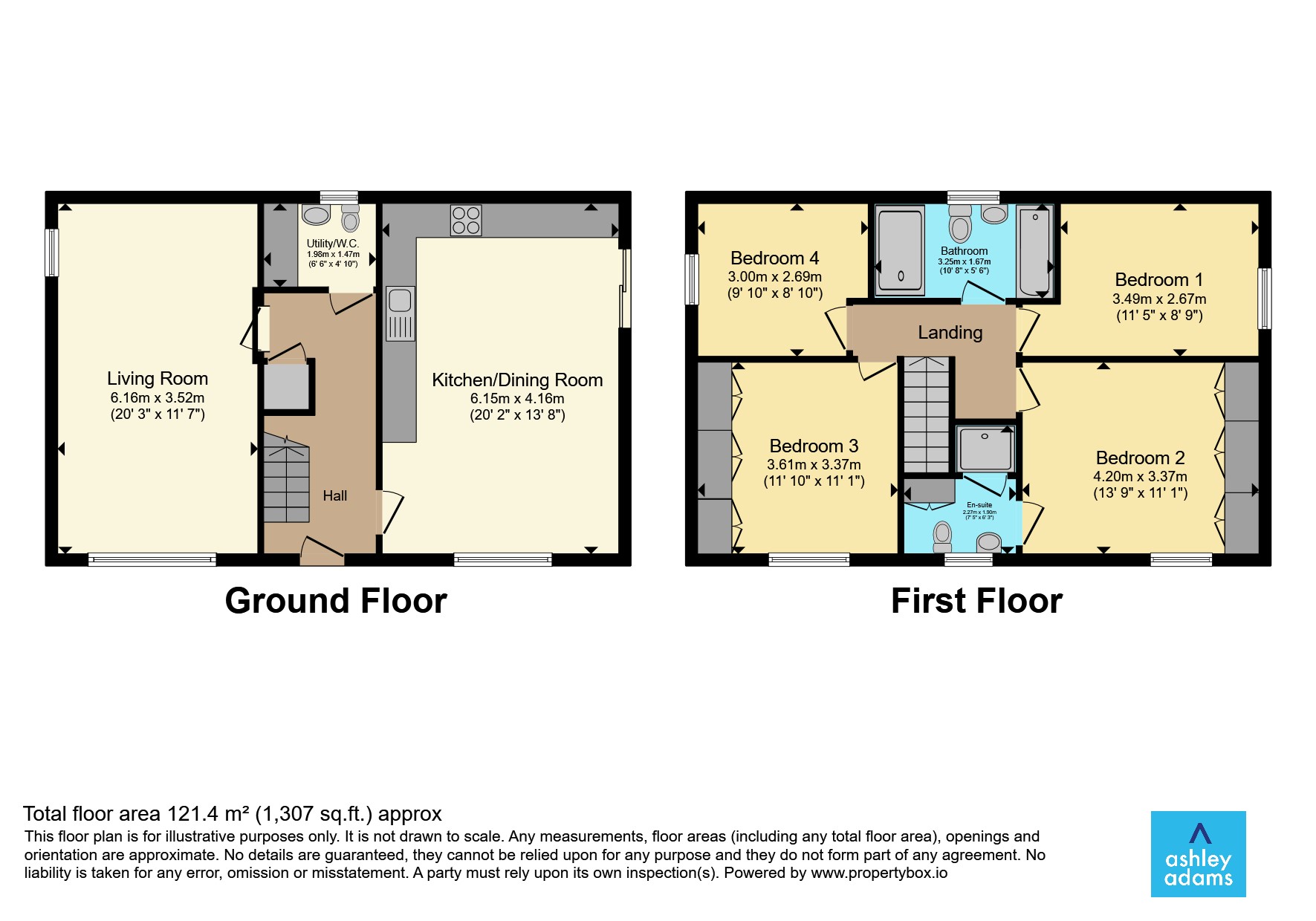 6, Acacia Drive, Derby floorplan