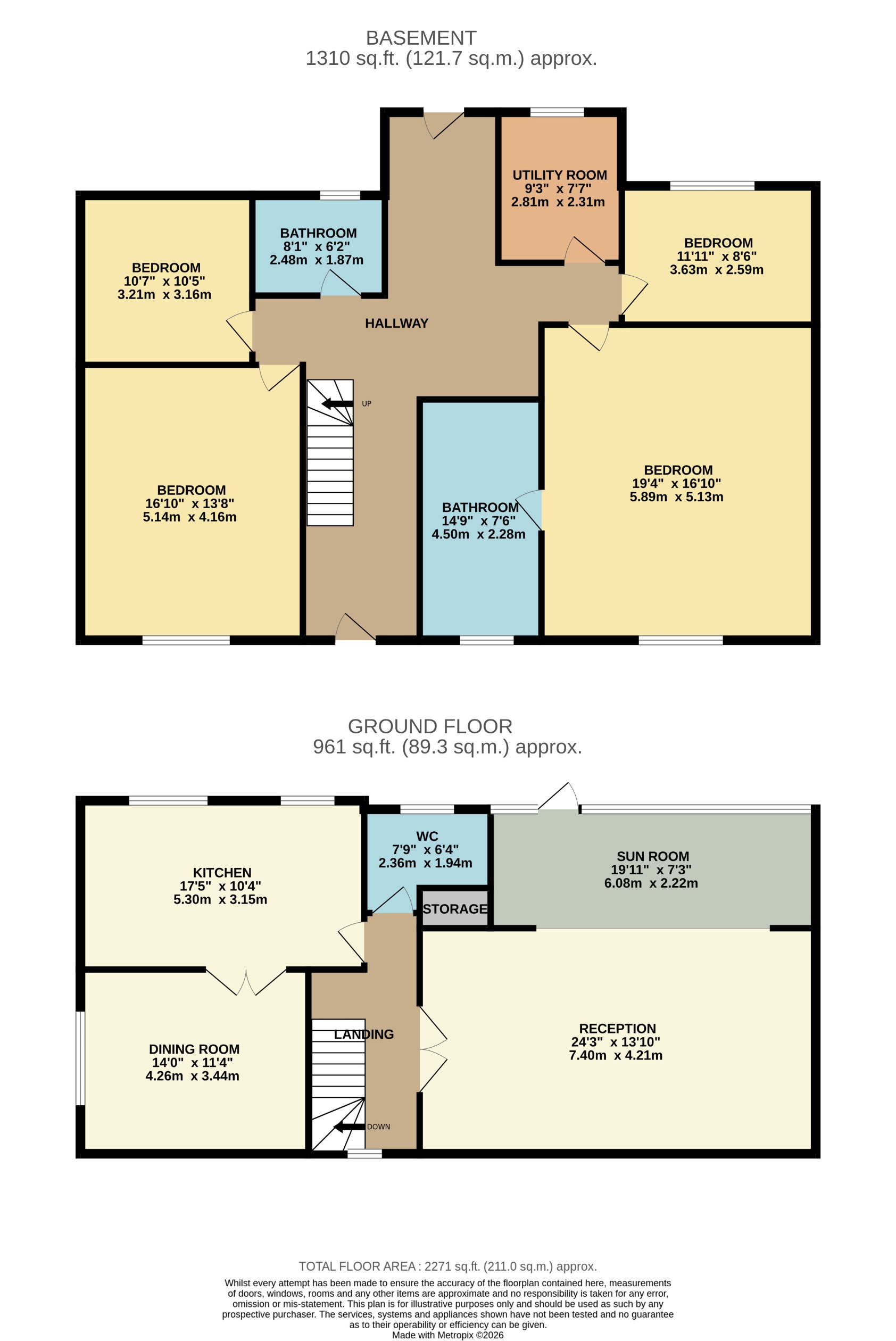 1, Catherine Drive, Cardiff floorplan