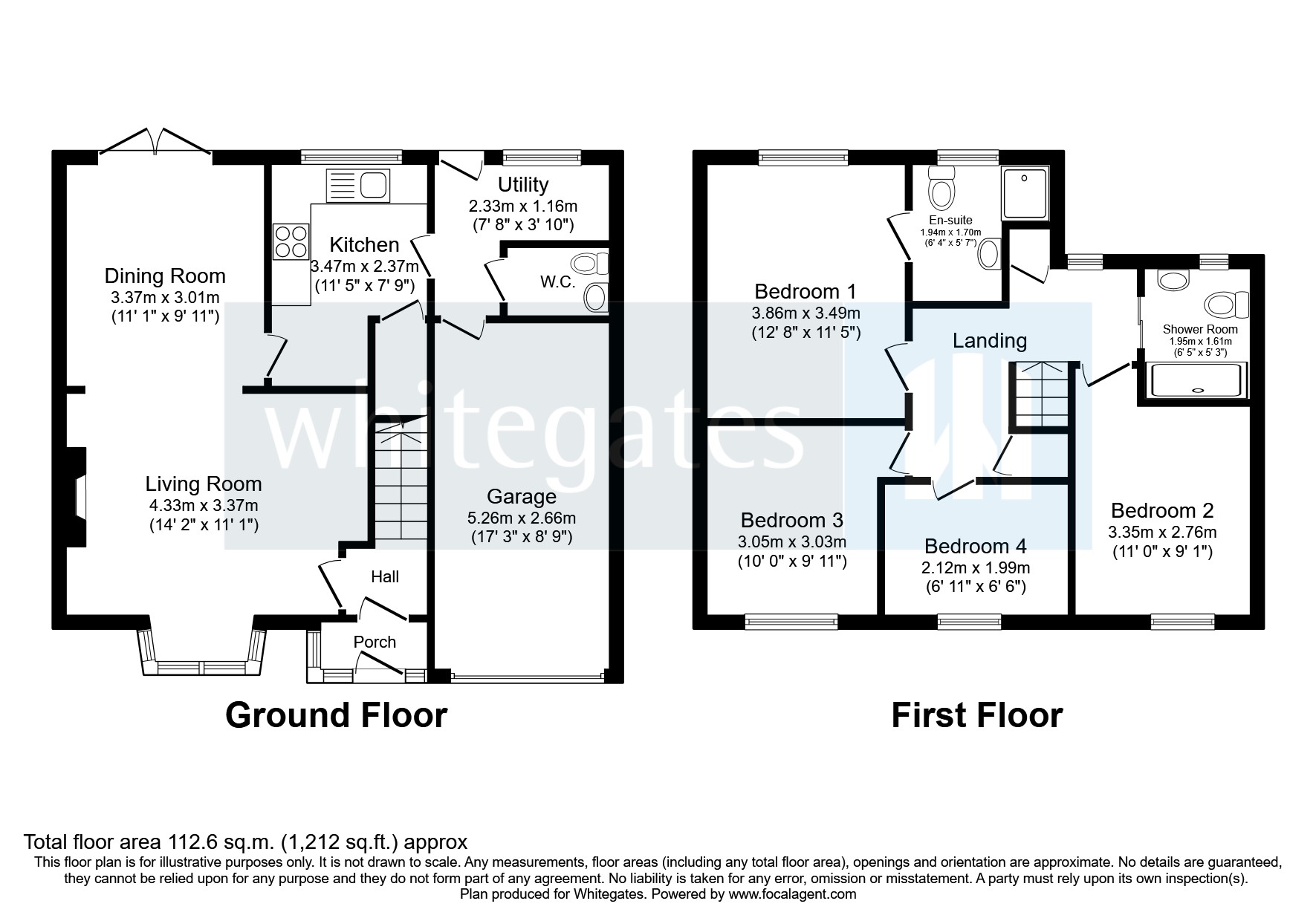 18, Ashley Meadow, Crewe floorplan