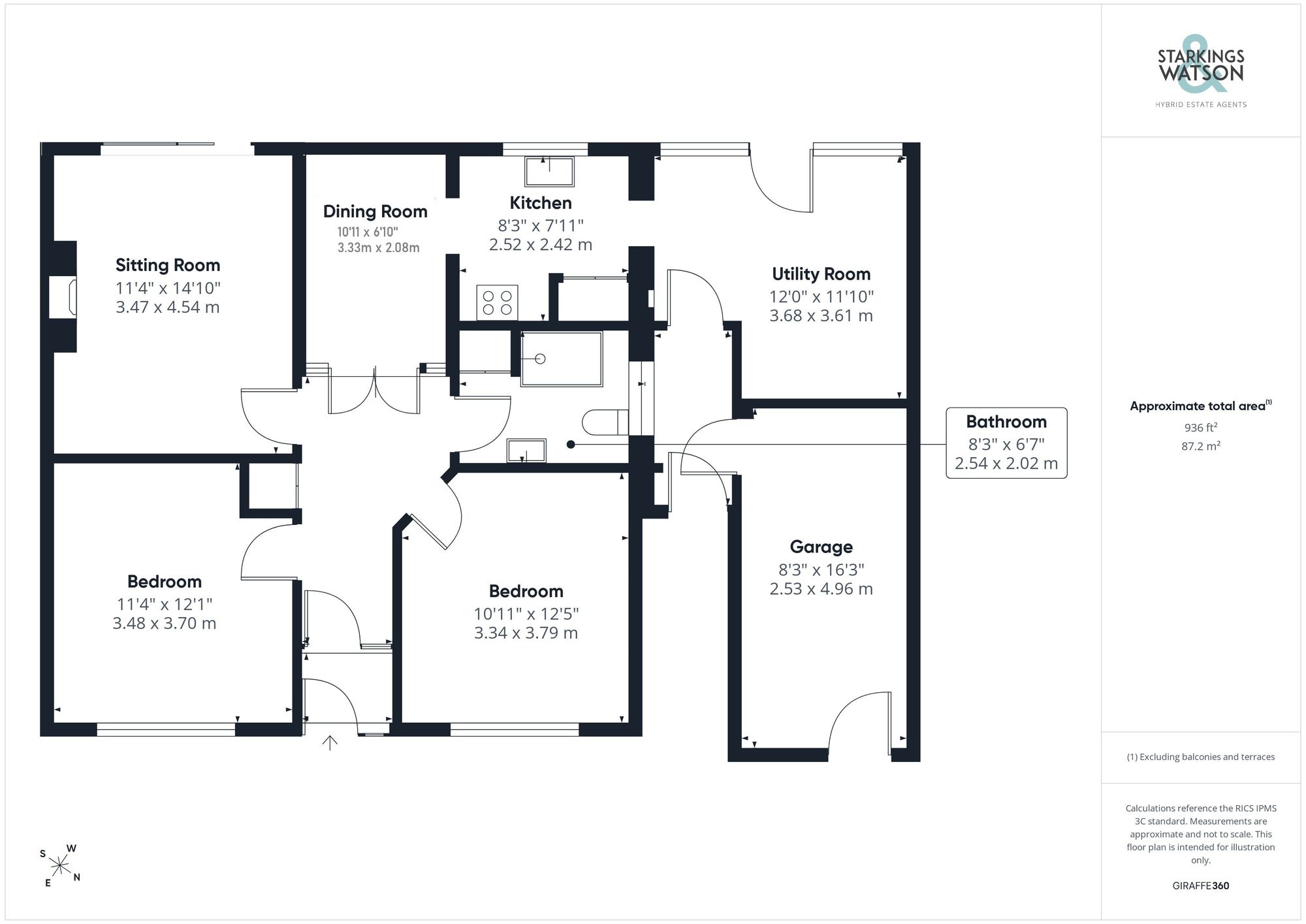 36 Dukes Drive, Halesworth floorplan