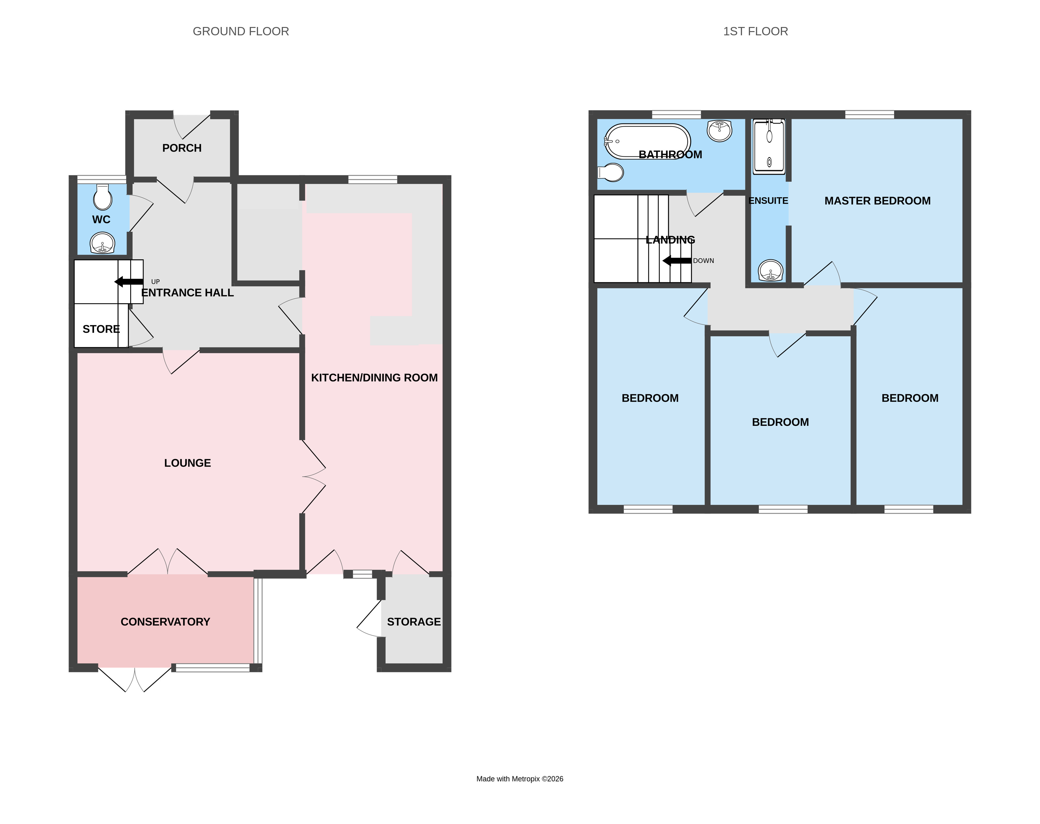 10, Rutland Green, Telford floorplan