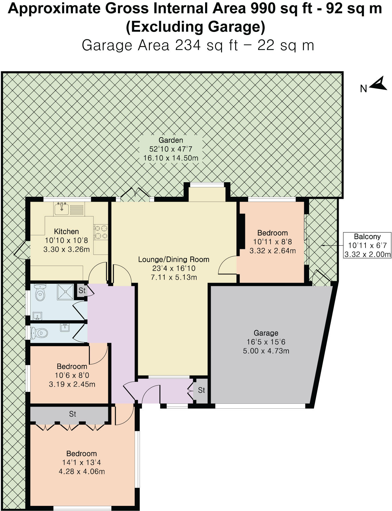 42, Winscombe Way, Stanmore floorplan