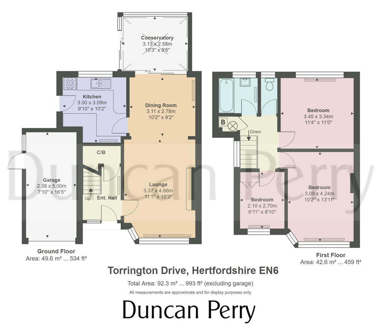 29, Torrington Drive, Potters Bar floorplan