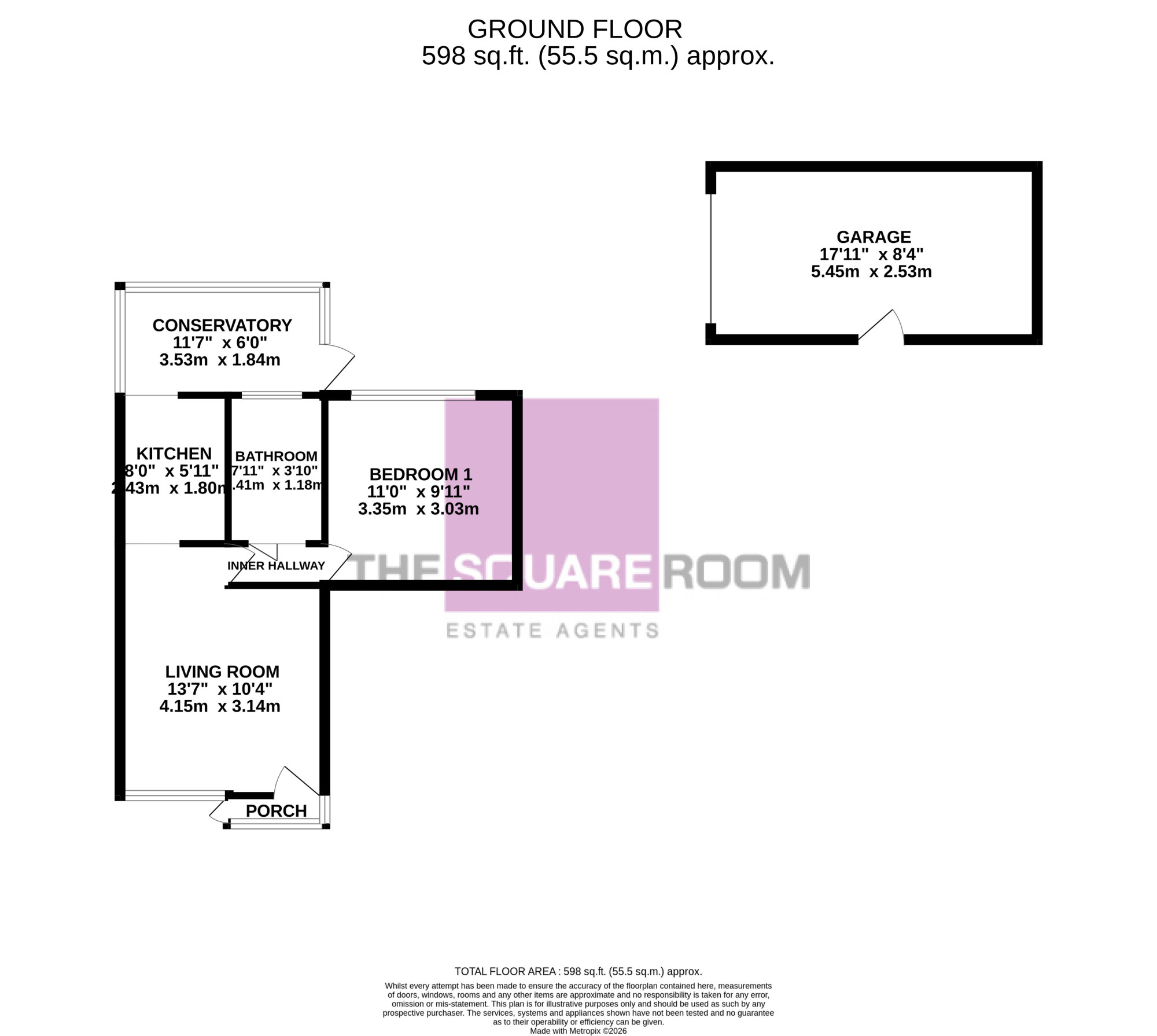 105, East Pines Drive, Cleveleys floorplan