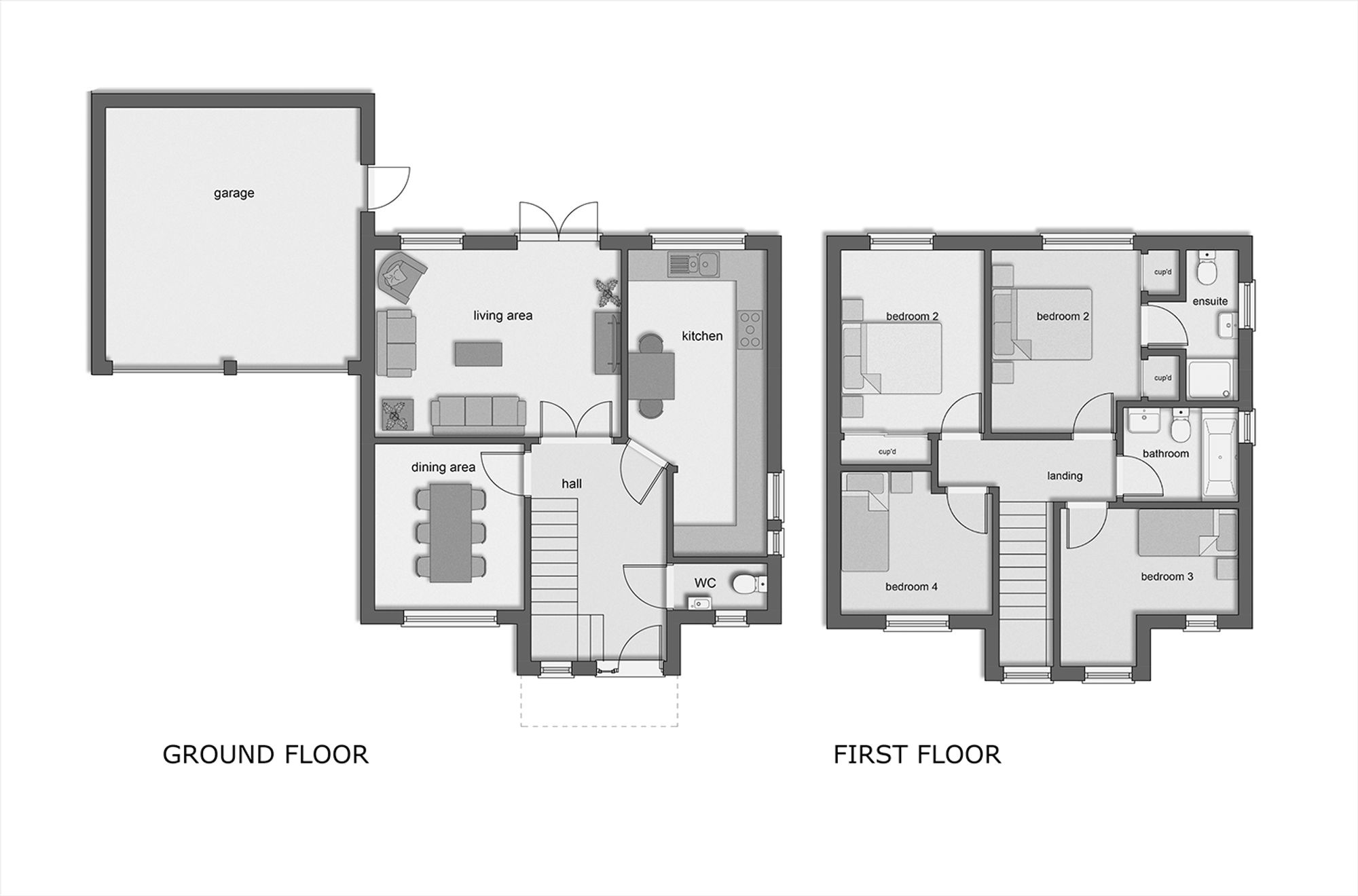 19 Cherry Lane Gardens, Ipswich floorplan