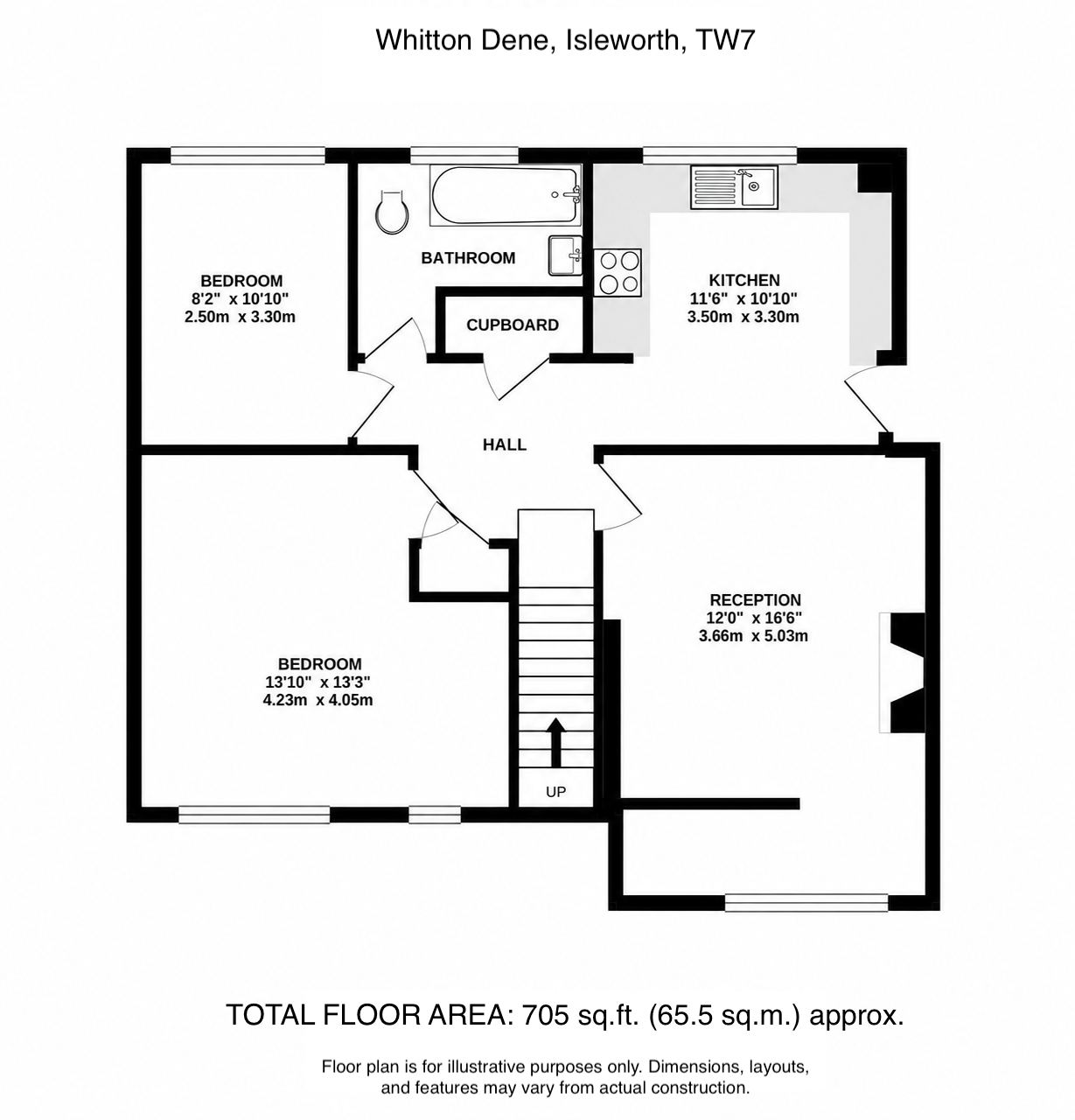 158, Whitton Dene, Isleworth floorplan