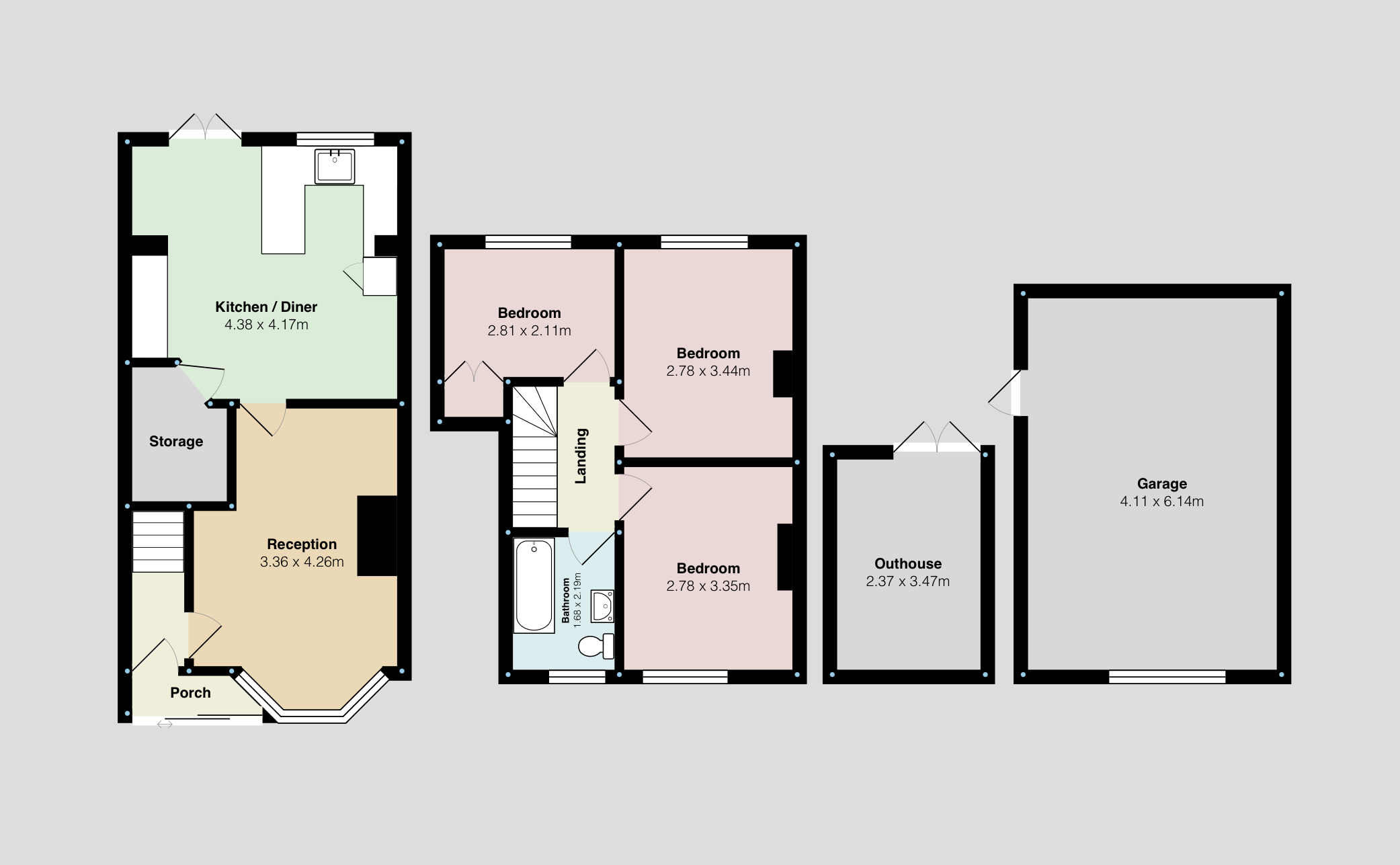 36, Carmodale Avenue, Birmingham floorplan