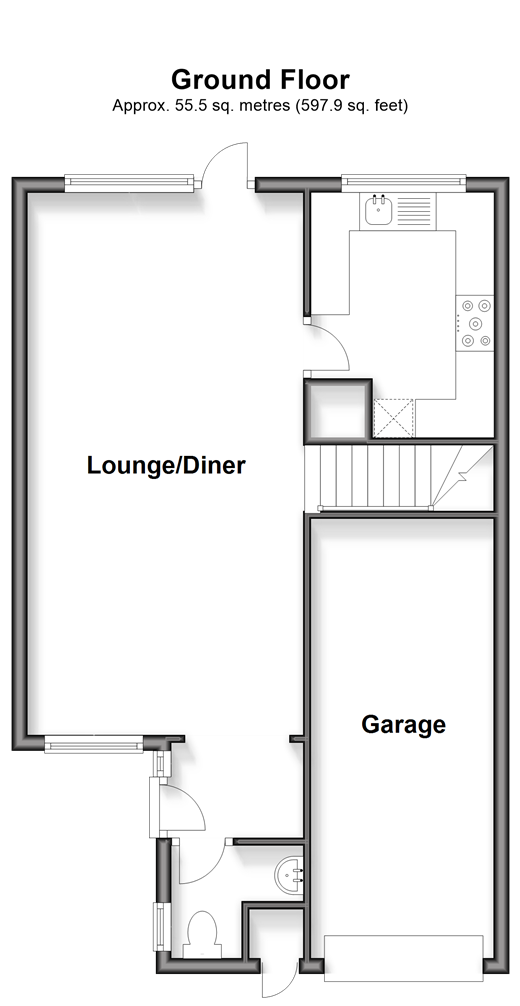Cowley Rise, Margate floorplan