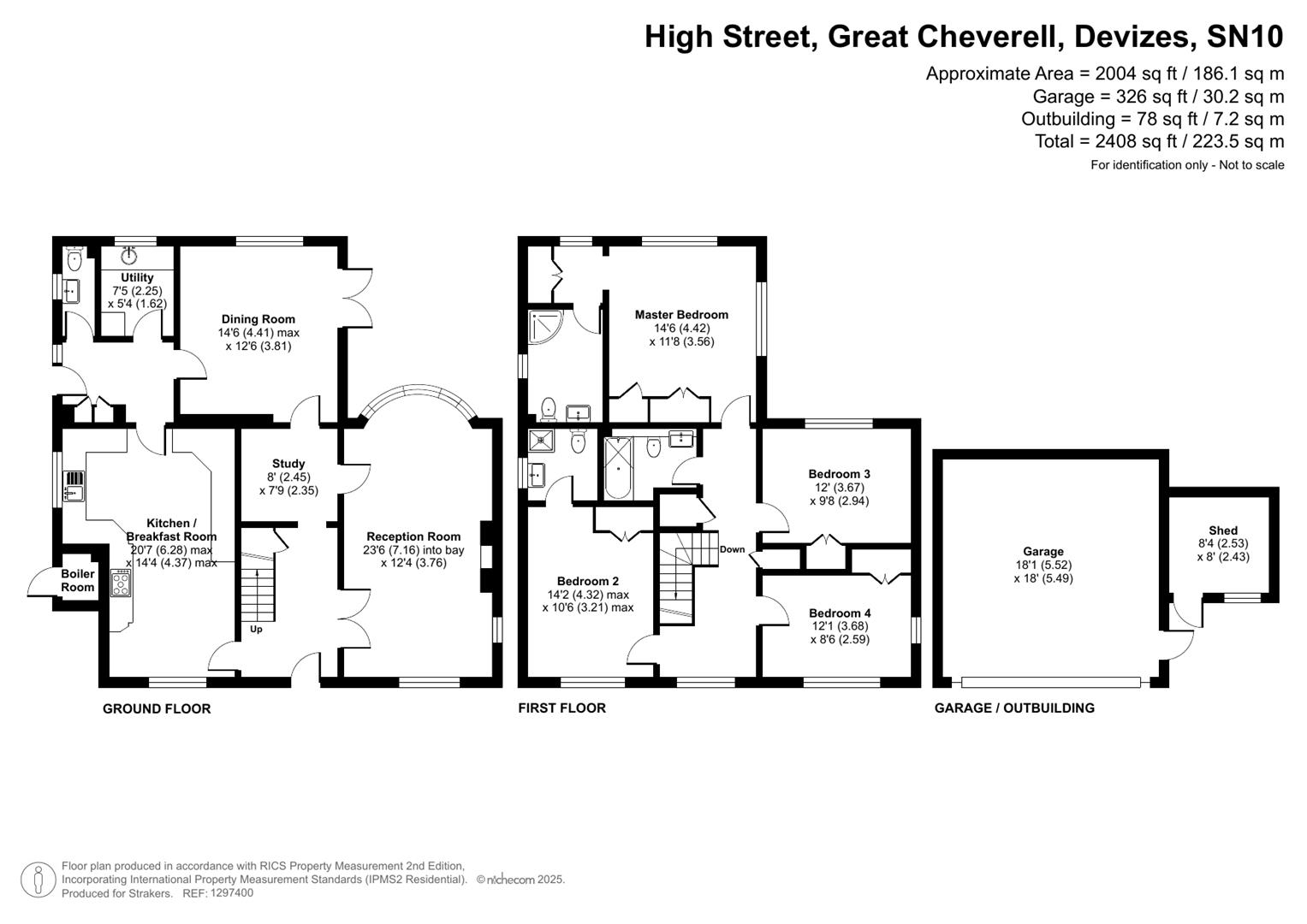 Maple House, High Street, Great Cheverell floorplan