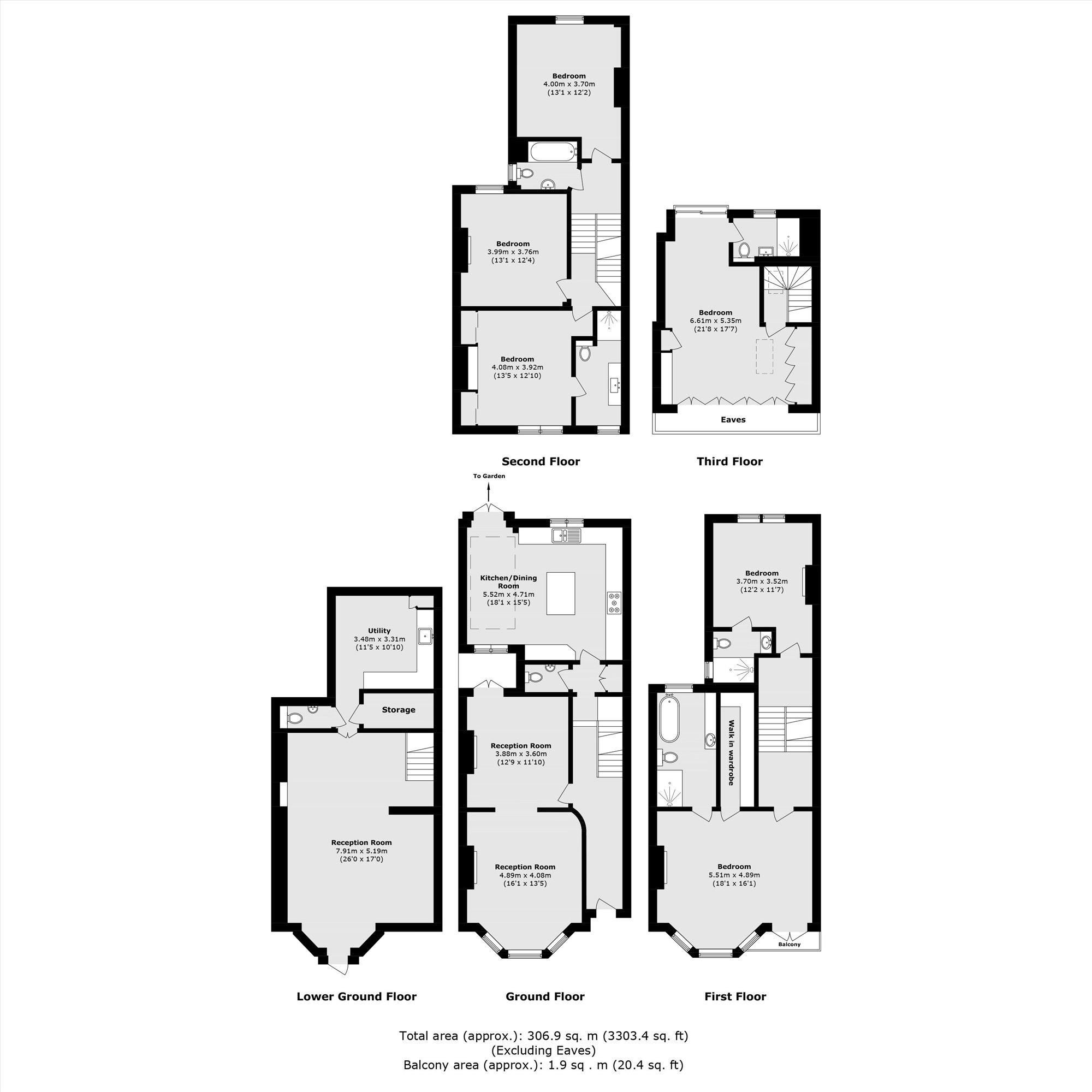 74, Clapham Common North Side, London floorplan