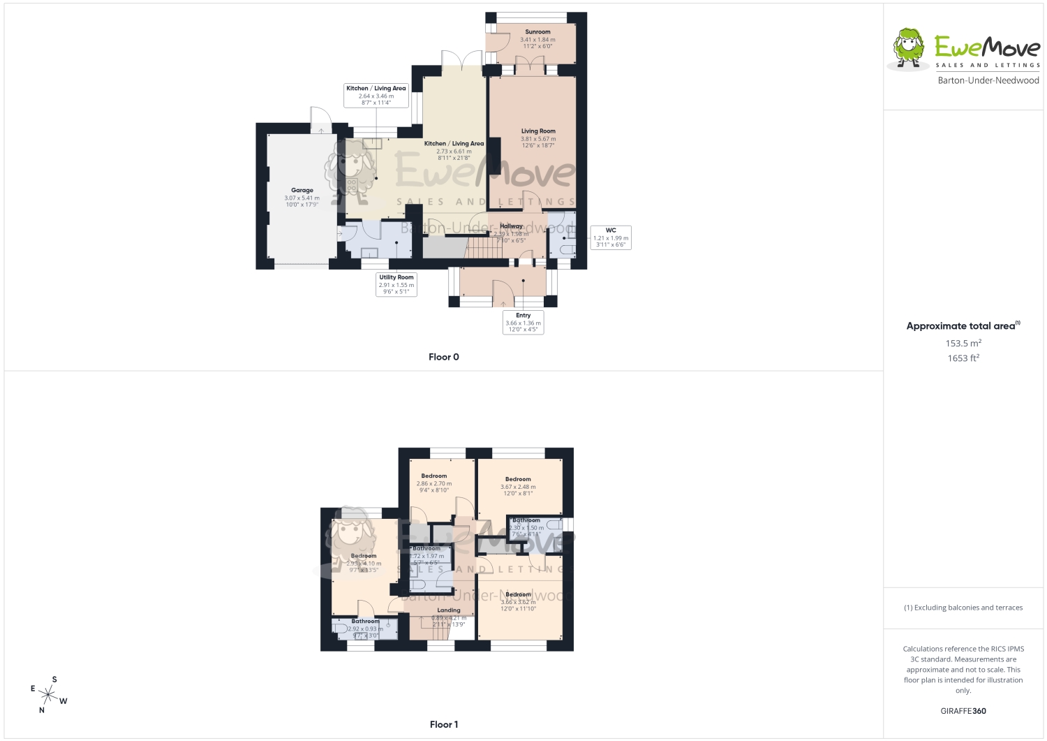 88, CHURCH ROAD, BURTON-ON-TRENT floorplan
