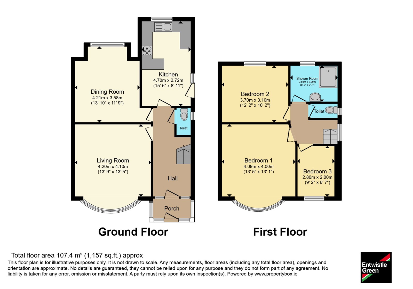 91, Ightenhill Park Lane, Lancashire floorplan