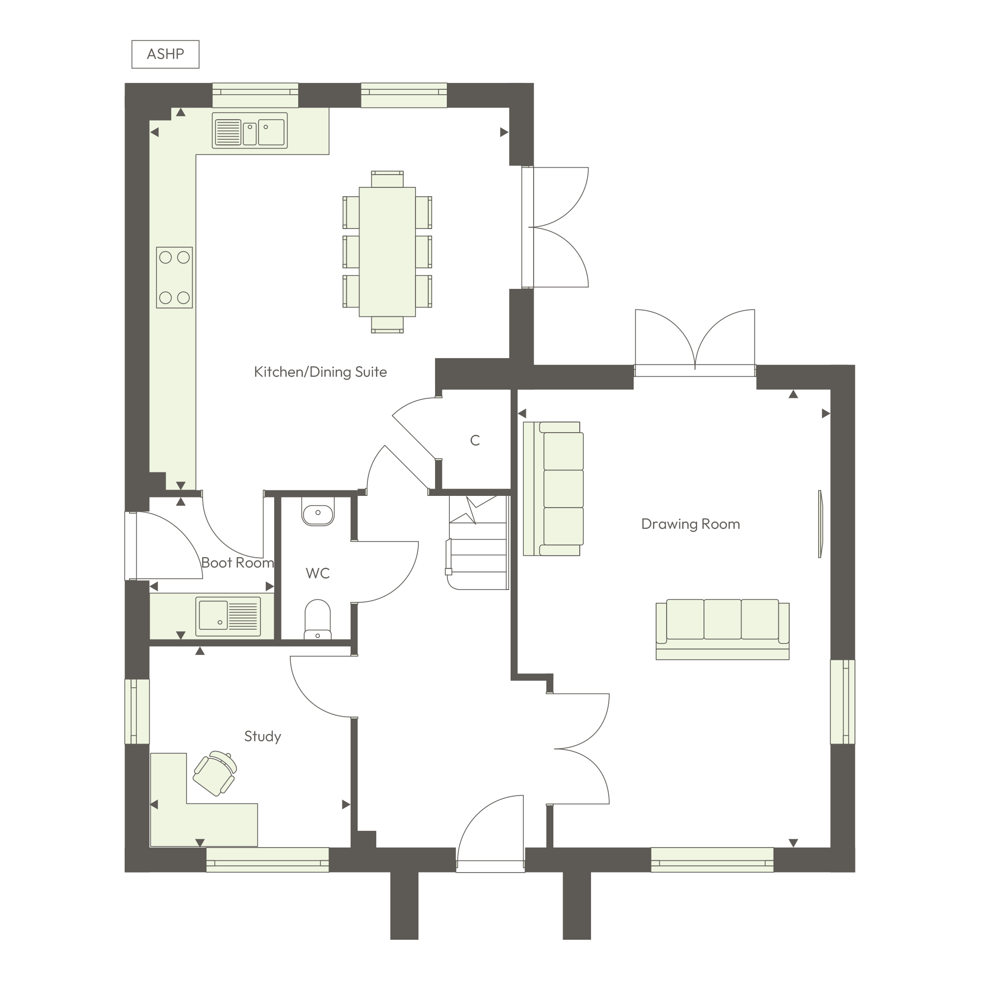 OPEN HOUSE AT THE BUTTERCUPS,, OPEN HOUSE THE FULBROOK AT THE BUTTERCUPS, Dursley floorplan