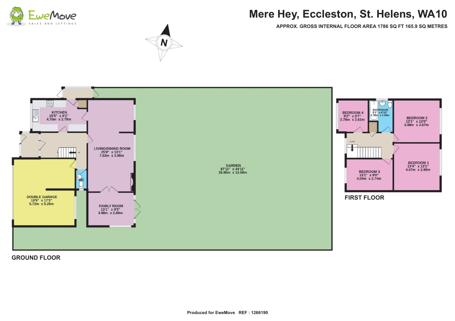 4, Mere Hey, St. Helens floorplan