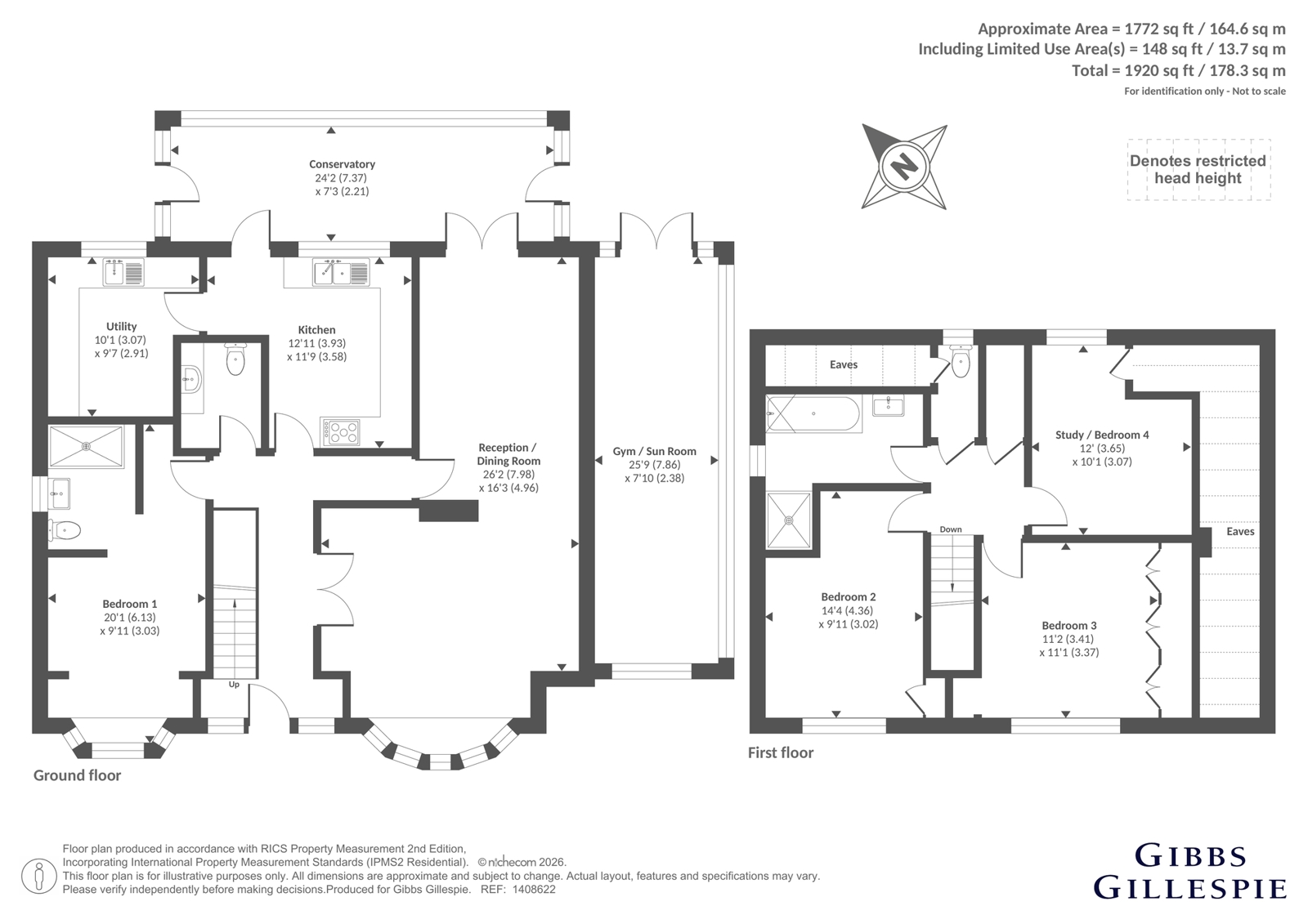Hibou,, Denham Green Lane, Buckinghamshire floorplan