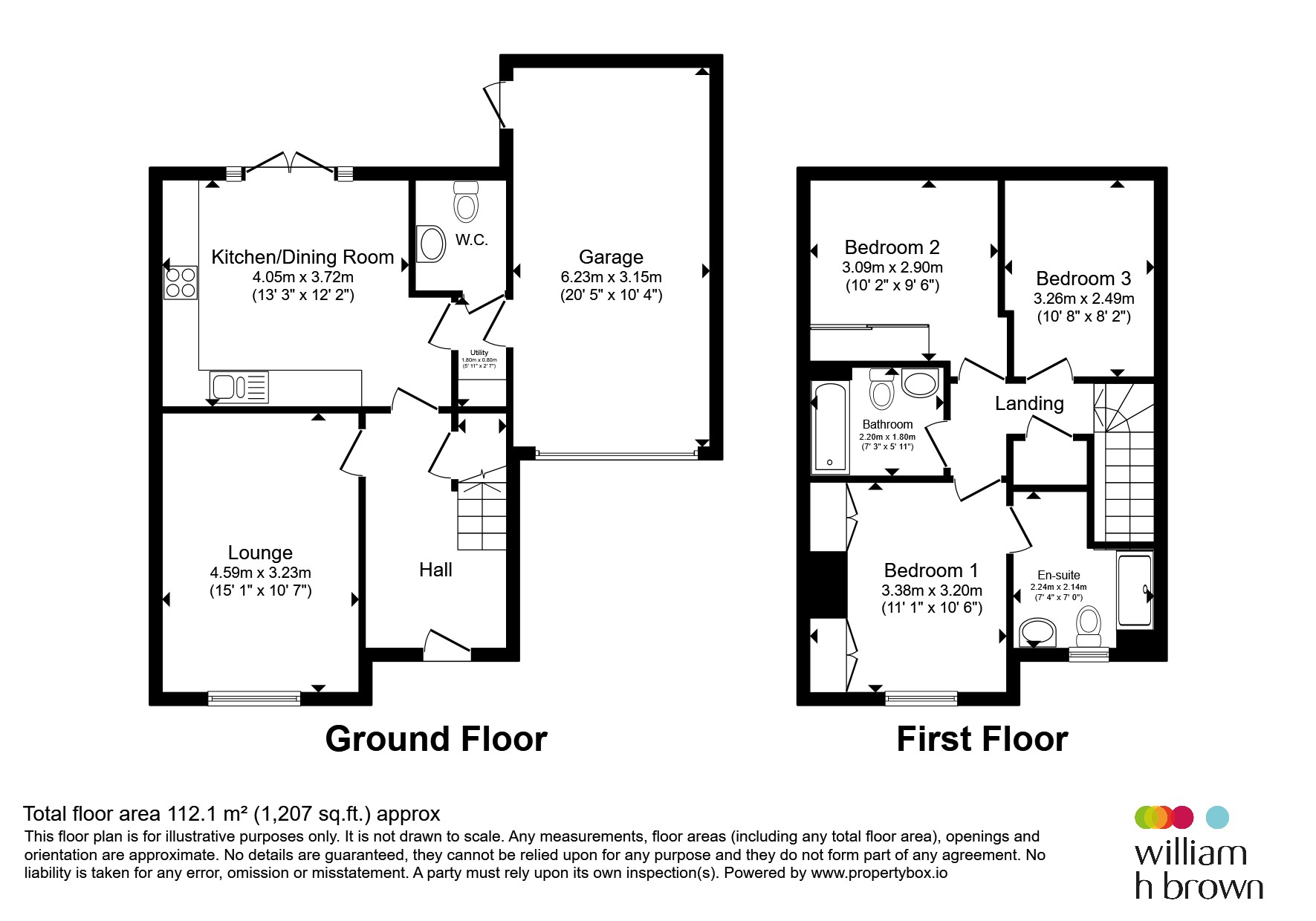 17, Cranville Way, Buntingford floorplan