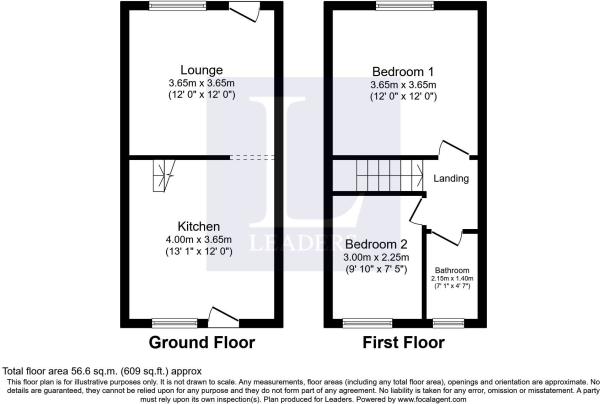 143, King Street, Derbyshire floorplan