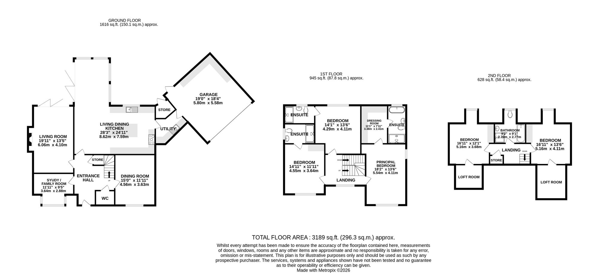 12 Robinson Close, Wilmslow floorplan
